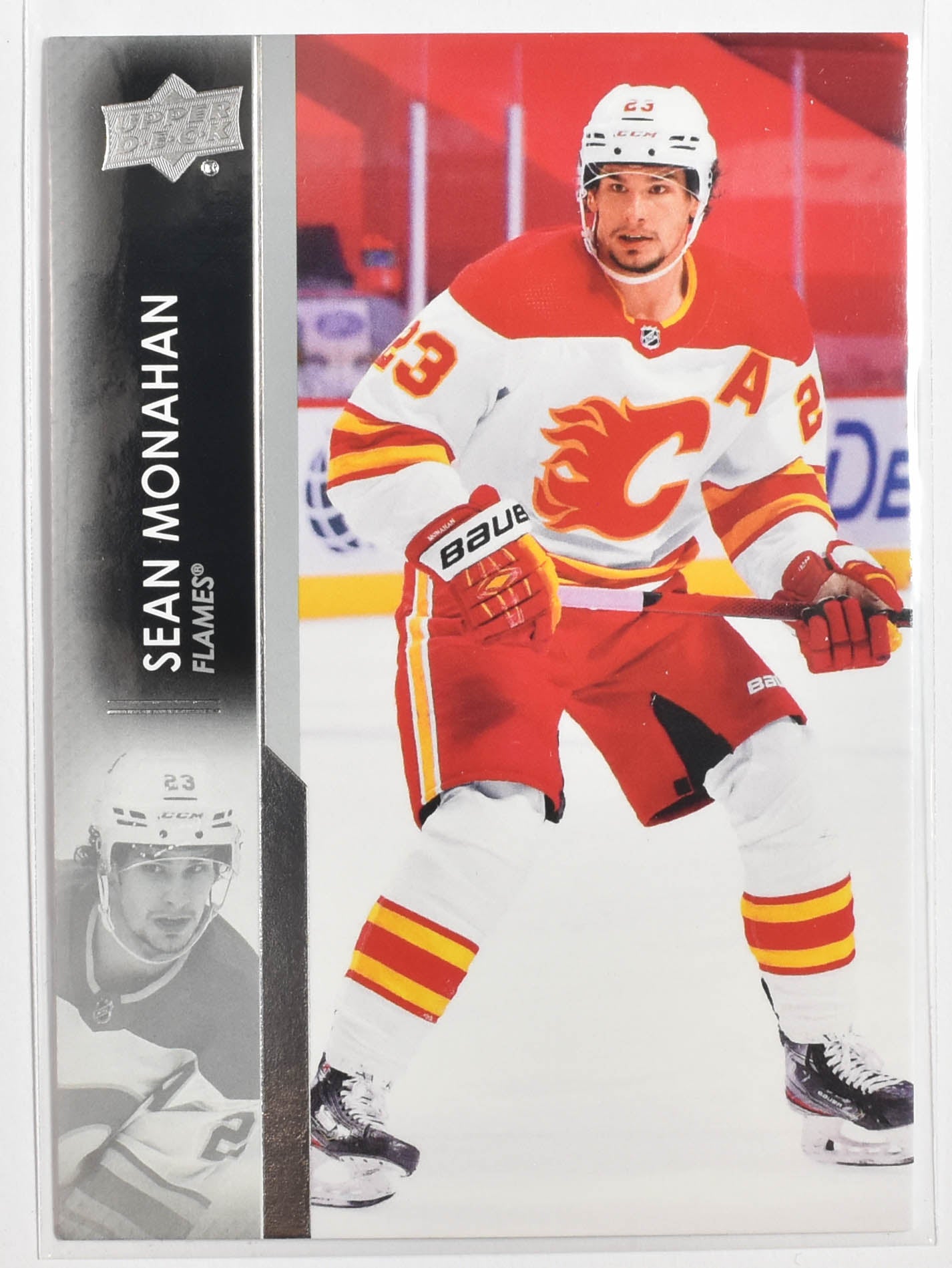 Sean Monahan 30 Upper Deck NHL 2021-22 Series 1 Flames