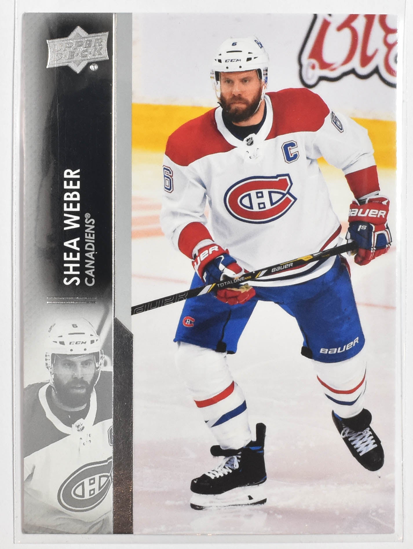 Shea Weber 100 Upper Deck NHL 2021-22 Series 1 Montreal