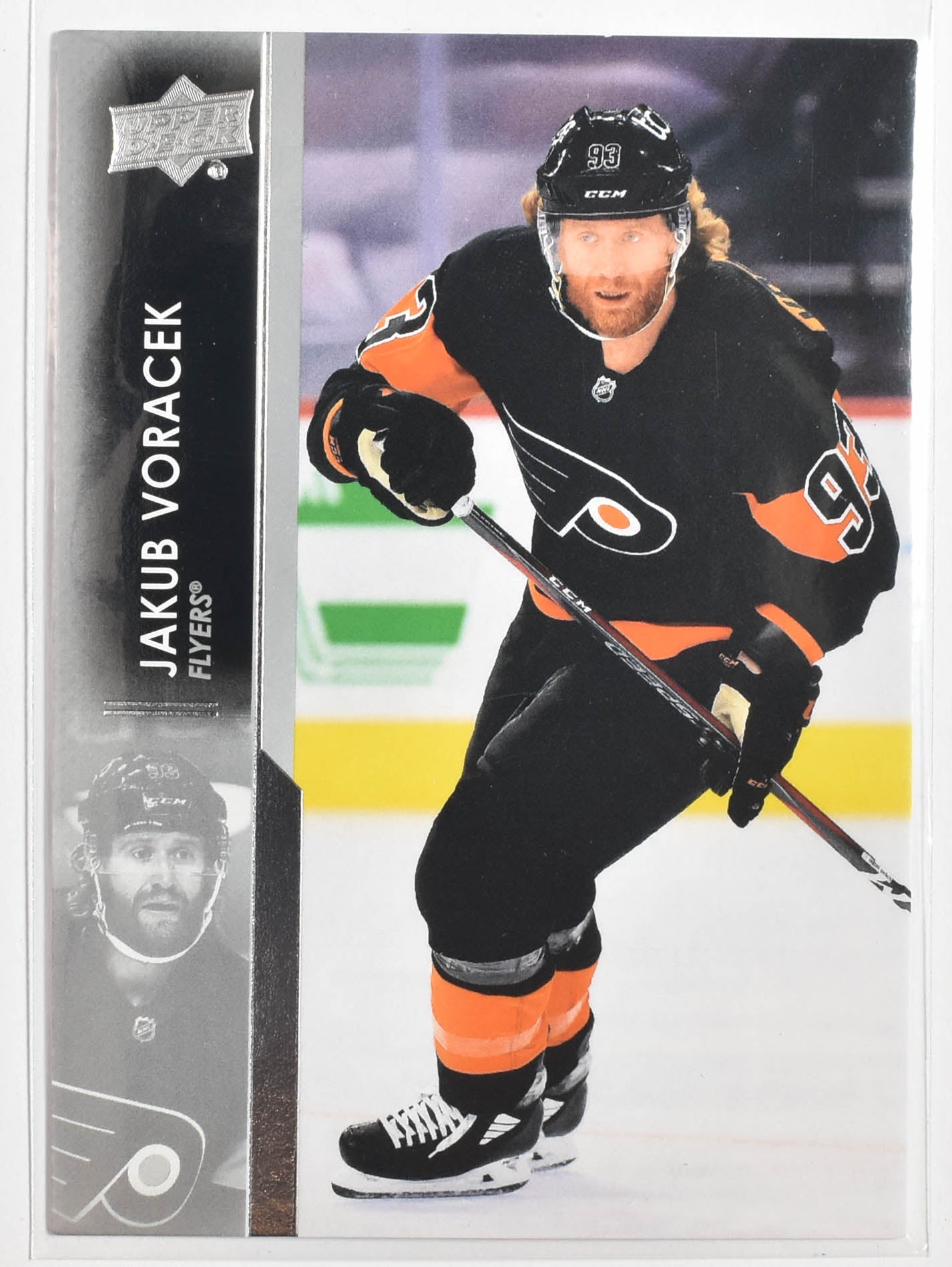 Jakub Voracek 139 Upper Deck NHL 2021-22 Series 1 Flyers