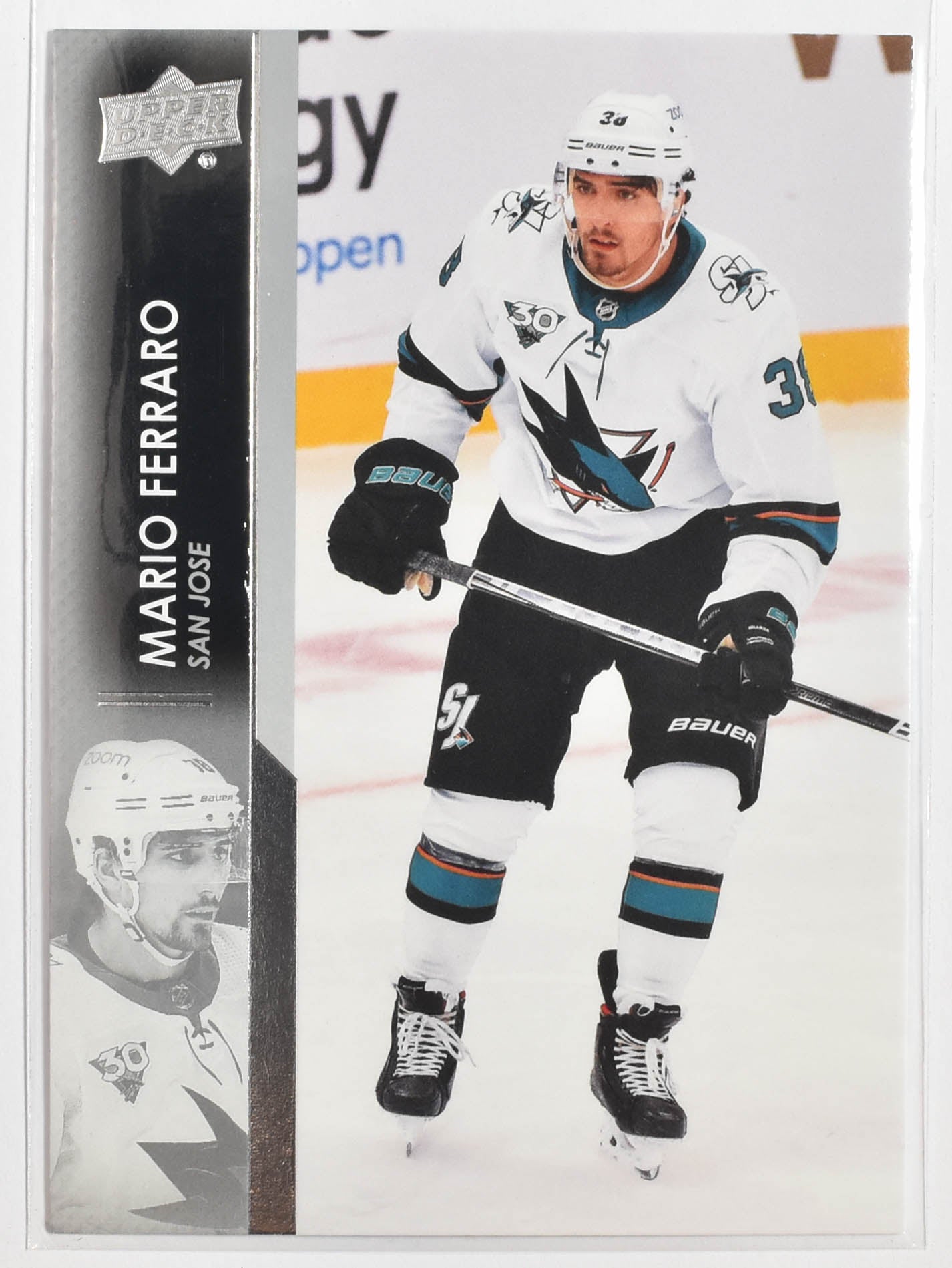 Mario Ferraro 148 Upper Deck NHL 2021-22 Series 1 Sharks