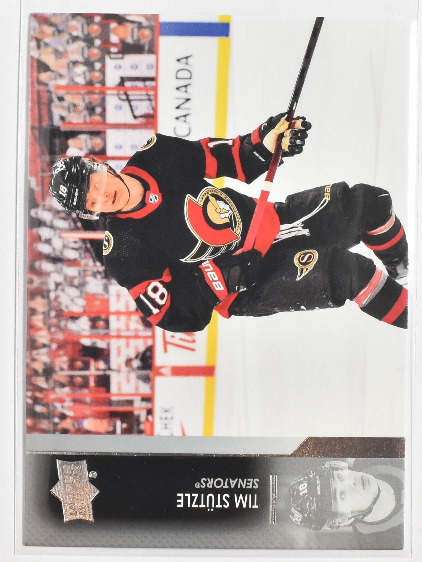 Tim Stutzke 130 Upper Deck NHL 2021-22 Series 1 Senators