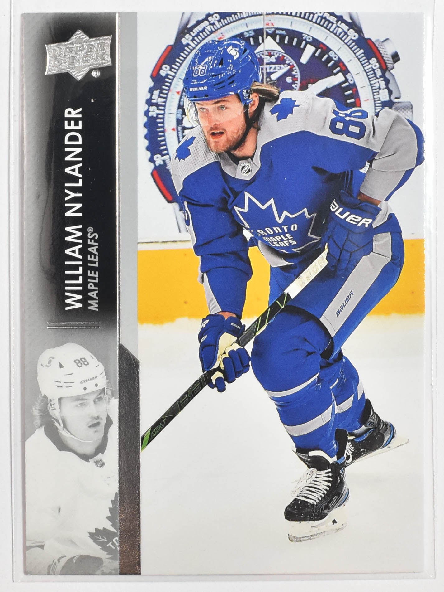 William Nylander 170 Upper Deck NHL 2021-22 Series 1 Maple Leafs