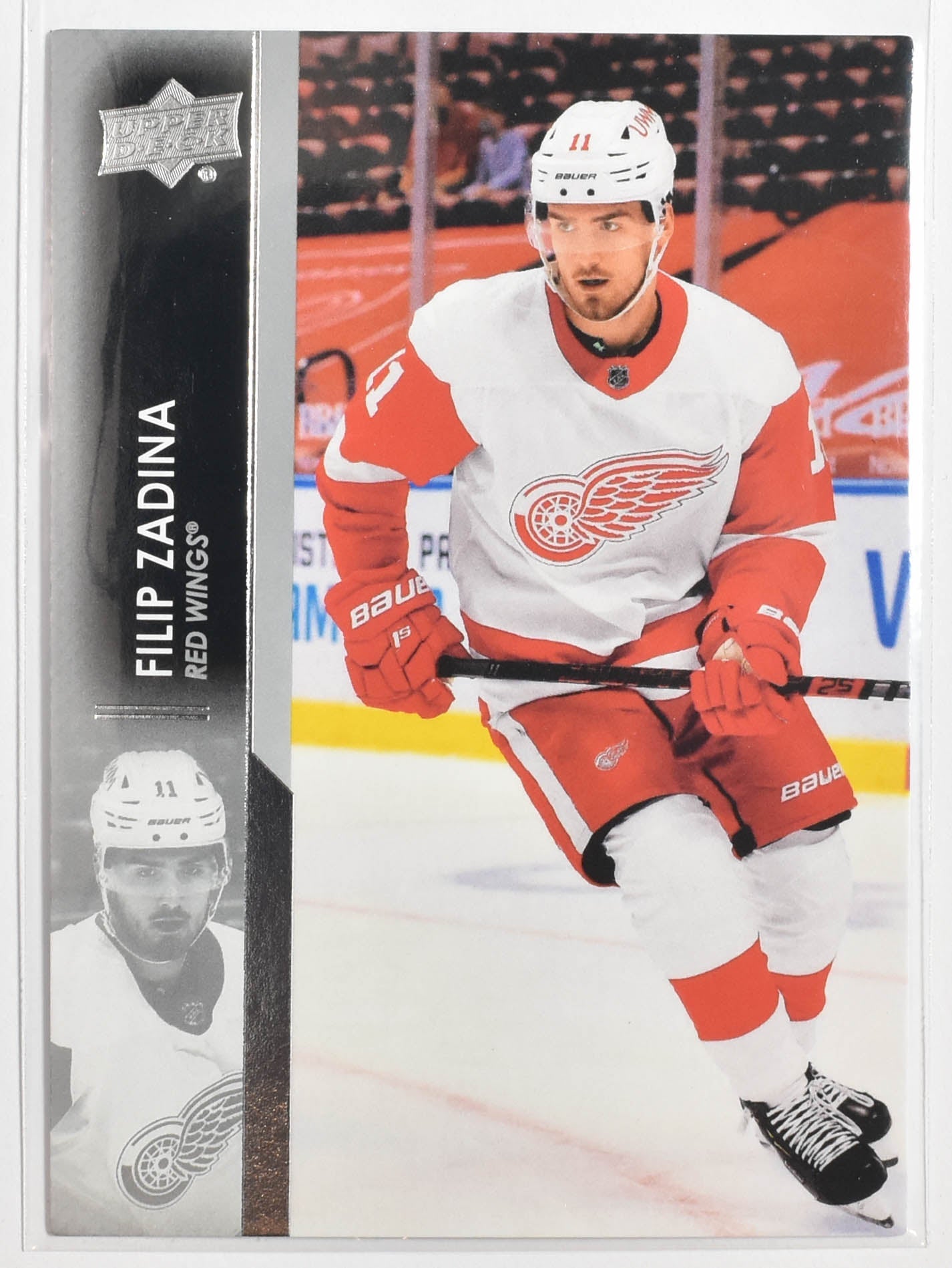 Filip Zadina 69 Upper Deck NHL 2021-22 Series 1 Red Wings