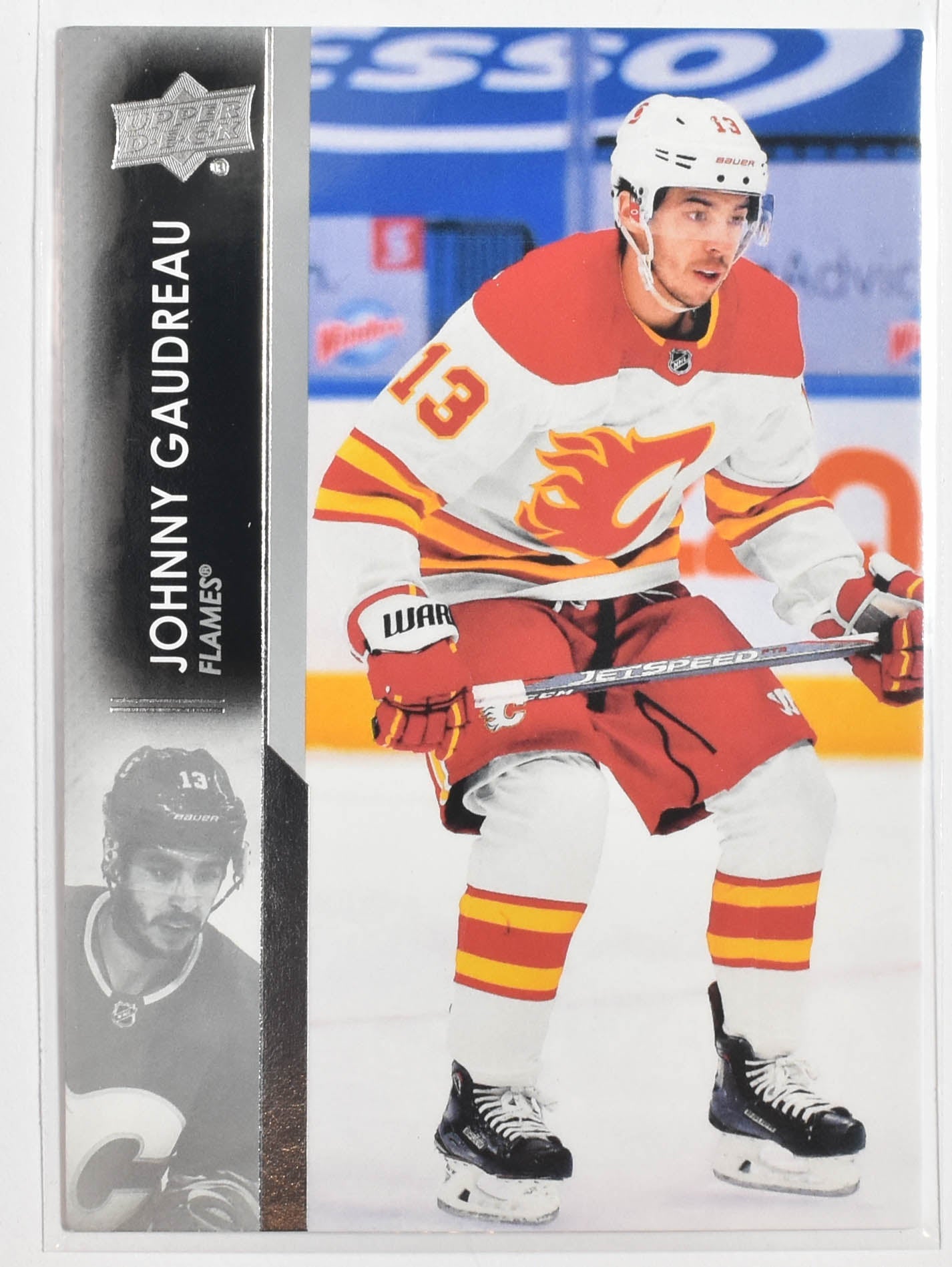 Johnny Gaudreau 27 Upper Deck NHL 2021-22 Series 1 Flames