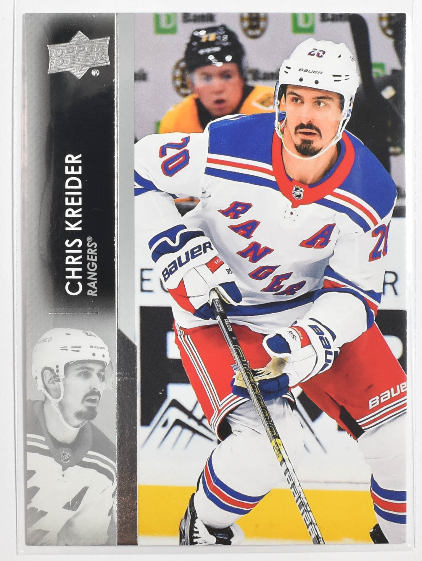Chris Kreider 122 Upper Deck NHL 2021-22 Series 1 Rangers