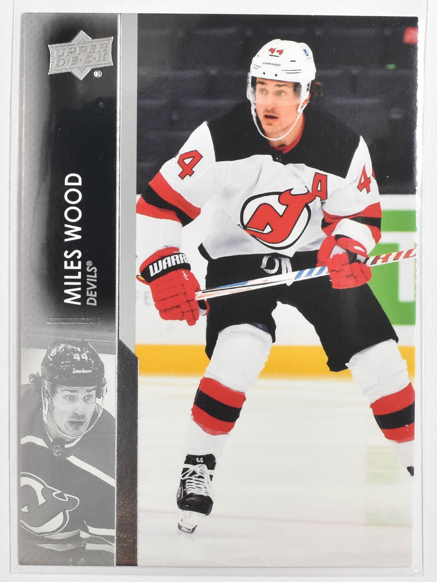 Miles Wood 112 Upper Deck NHL 2021-22 Series 1 Devils