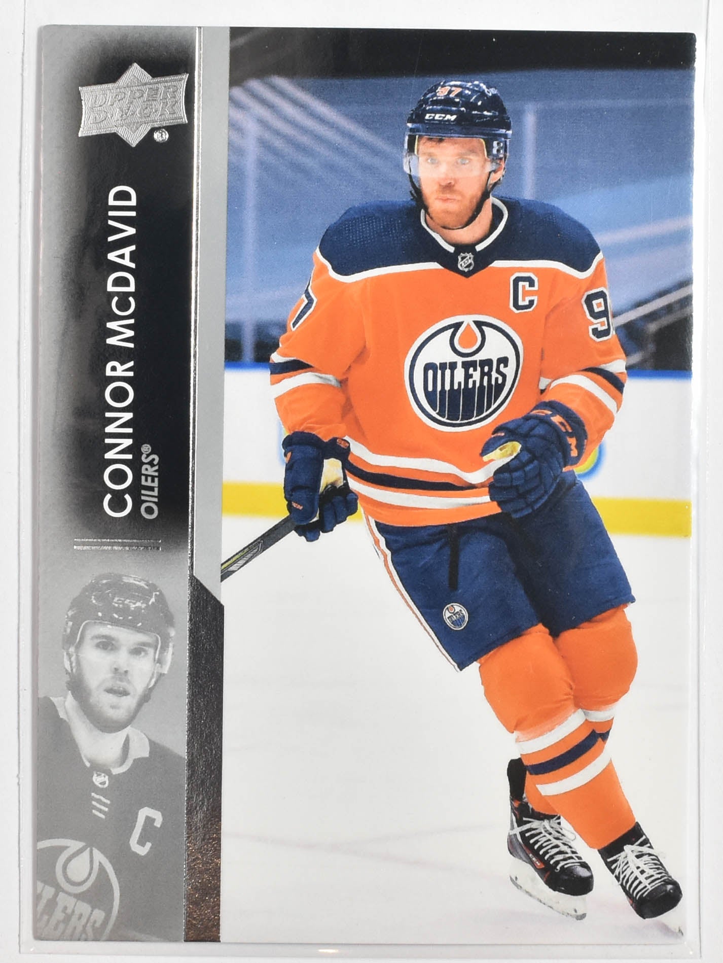 Connor McDavid 73 Upper Deck NHL 2021-22 Series 1 Oilers