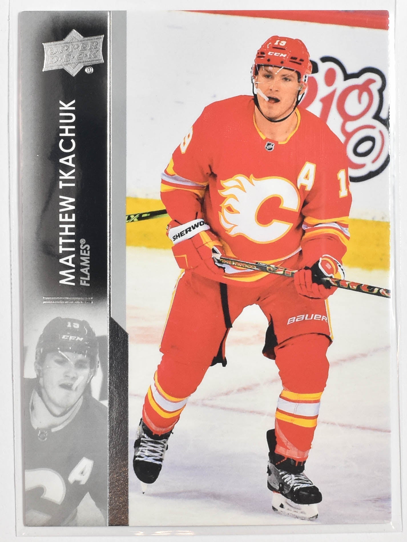 Mathew Tkachuk 31 Upper Deck NHL 2021-22 Series 1 Flames