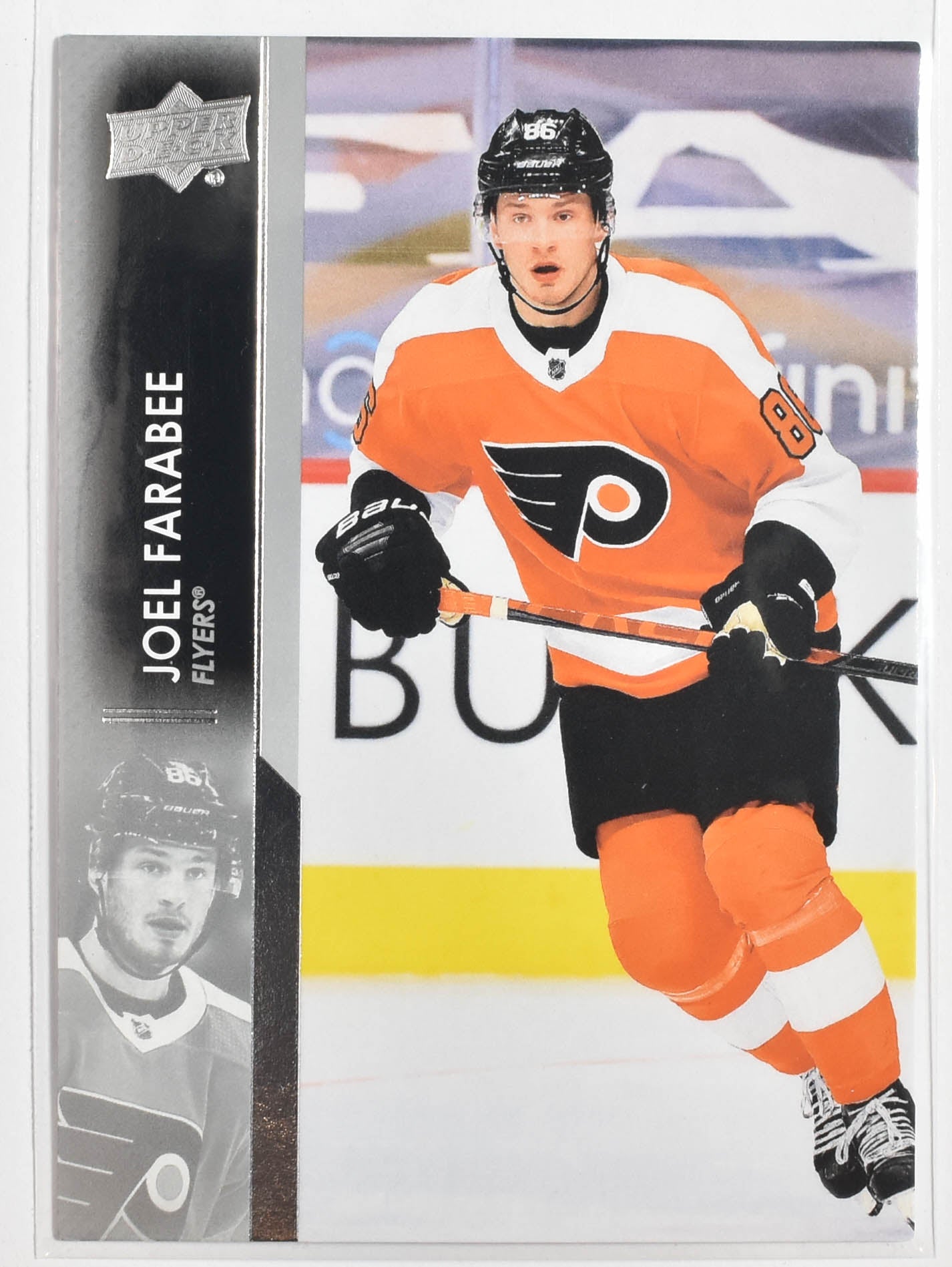 Joel Farabee 133 Upper Deck NHL 2021-22 Series 1 Flyers