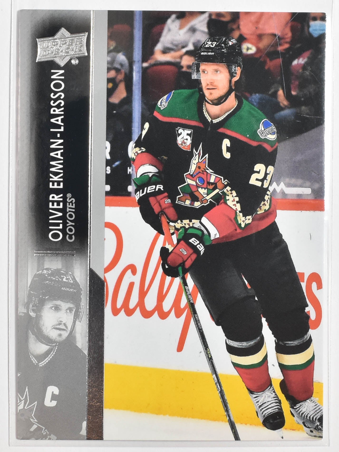Oliver Ekman Larsson 9 Coyotes Upper Deck NHL 2021-22 Series 1