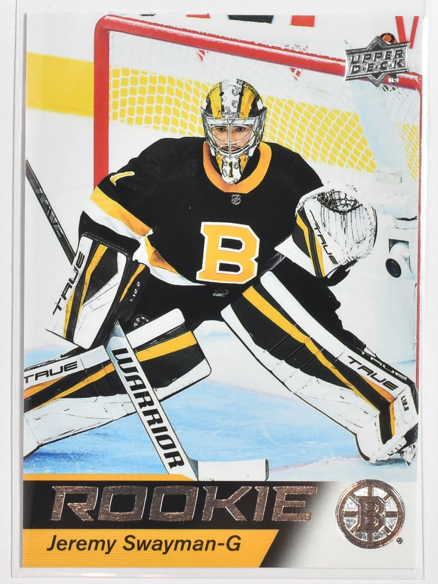 Jeremy Swayman 3 Boston 2021-22 NHL Stars Rookies Box Set