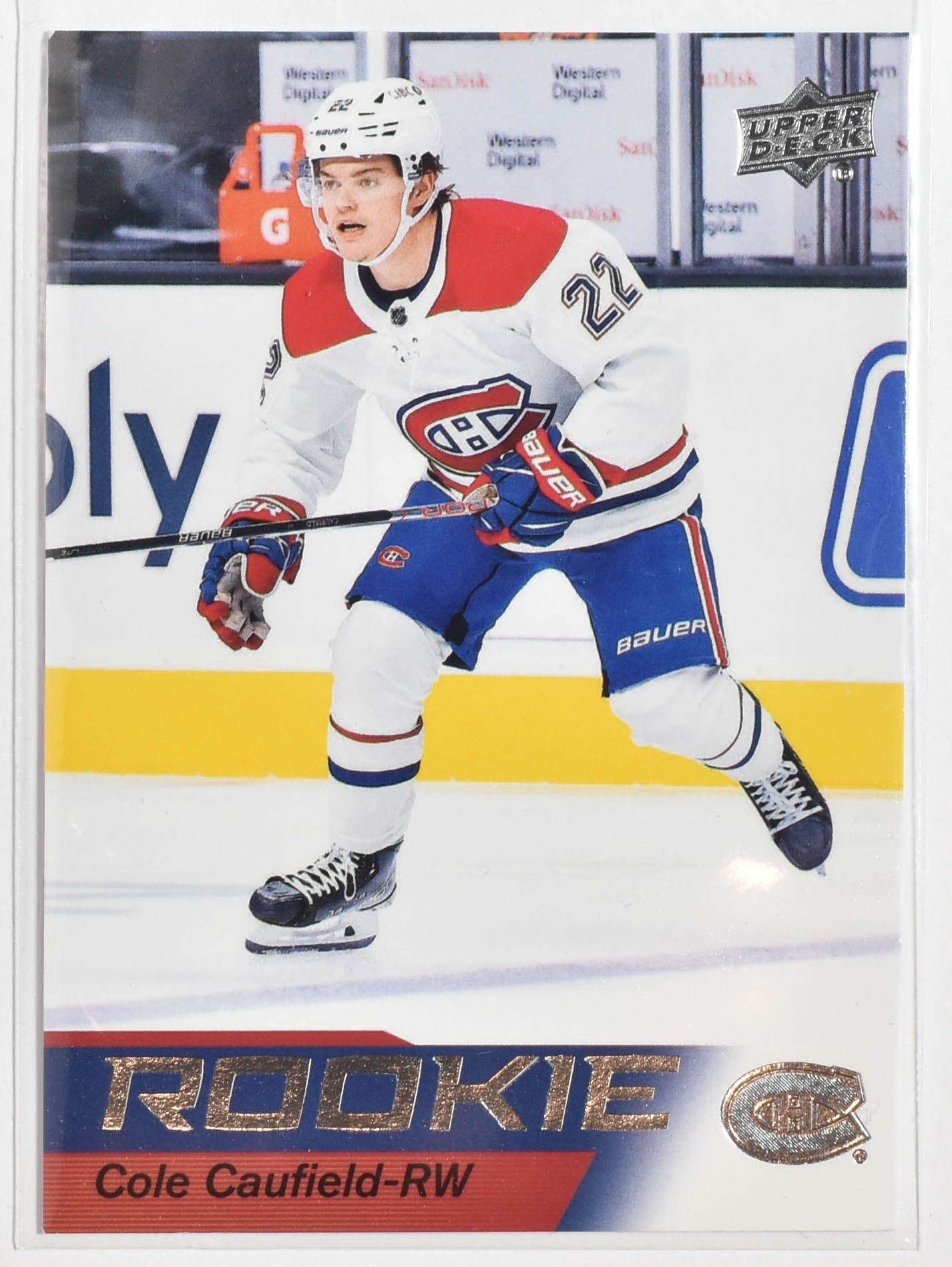 Cole Caufield 1 Canadiens 2021-22 NHL Stars Rookies Box Set