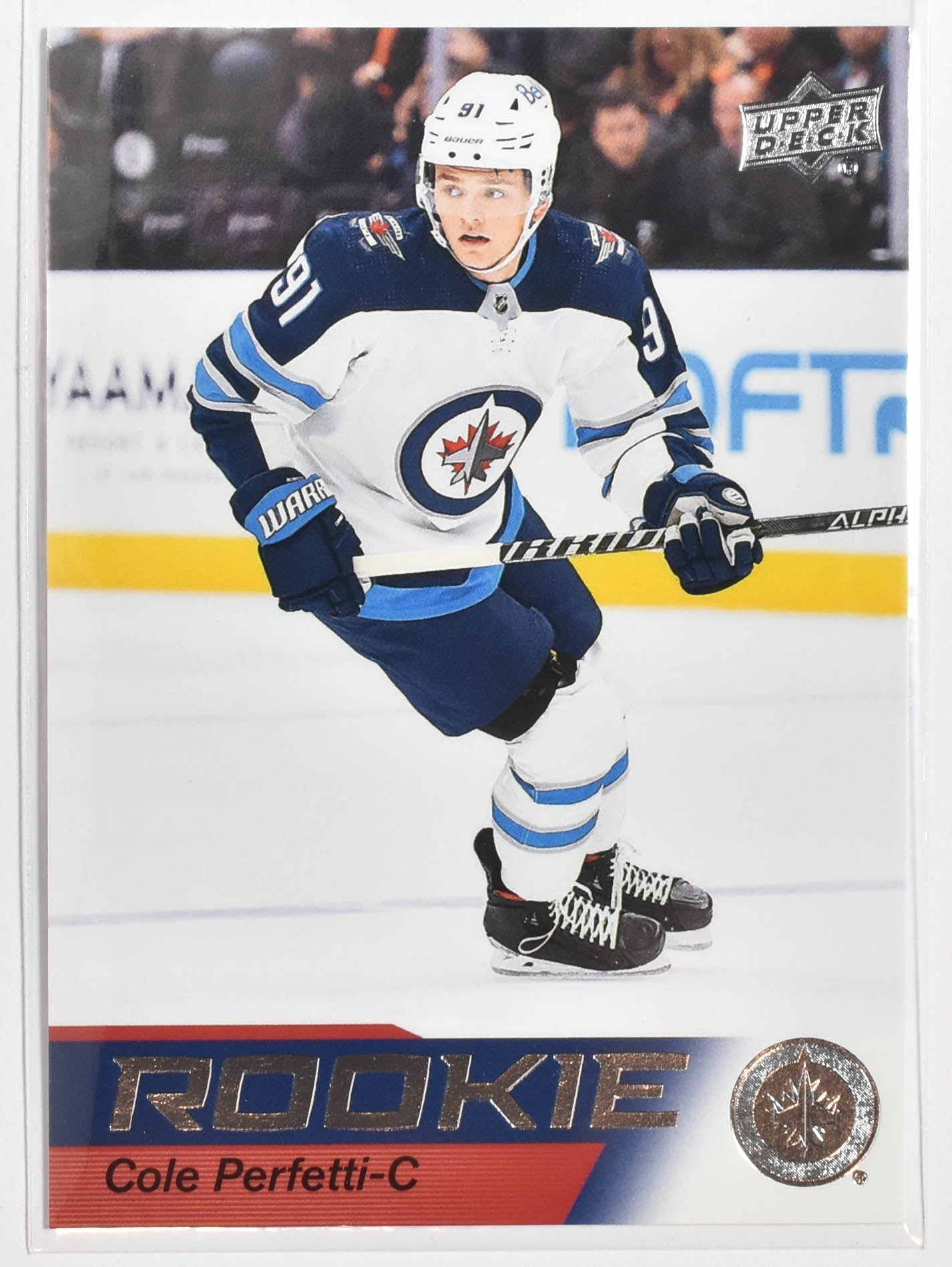 Cole Perfetti 17 Jets 2021-22 NHL Stars Rookies Box Set