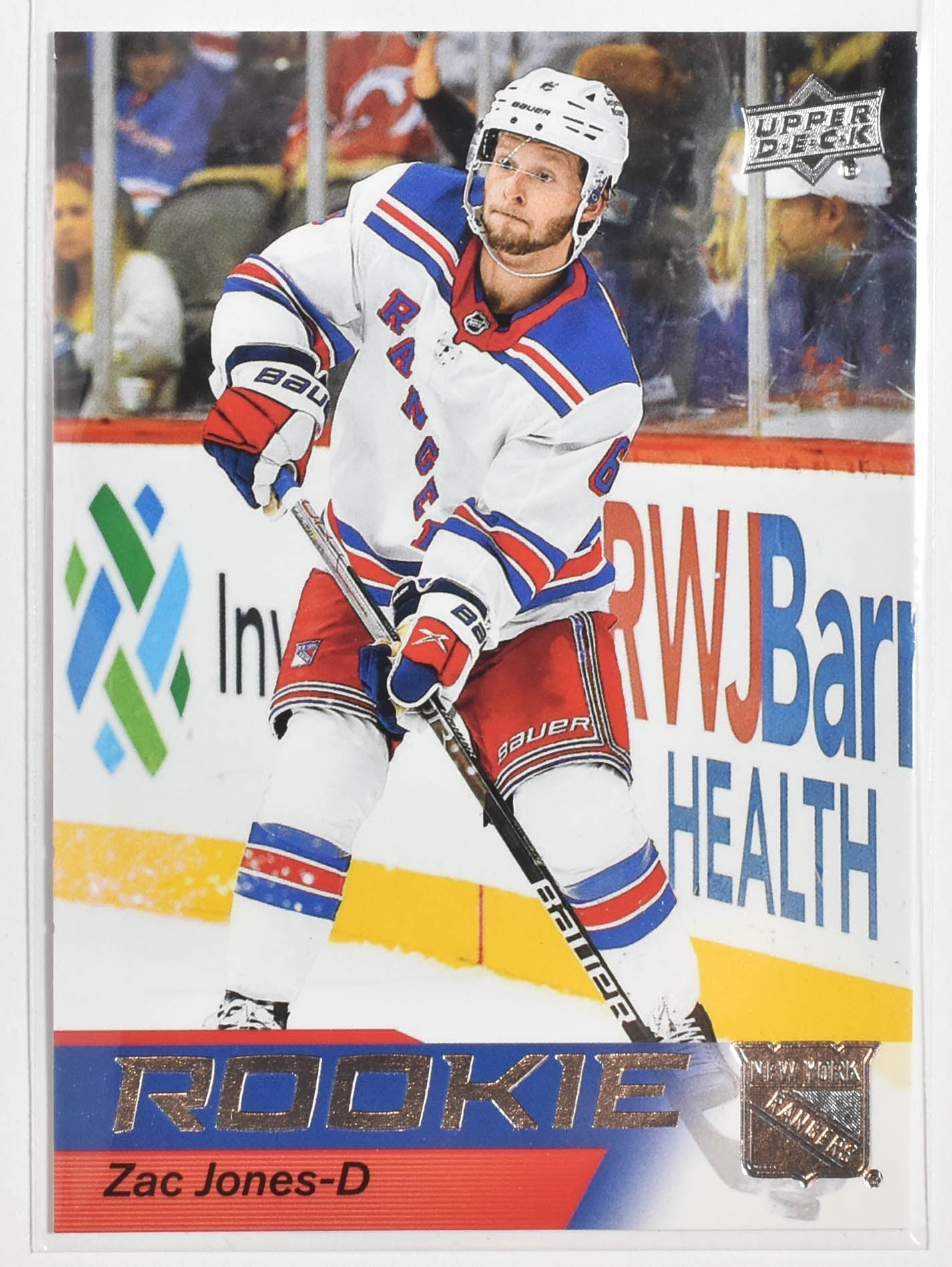 Zac Jones 14 Rangers 2021-22 NHL Stars Rookies Box Set