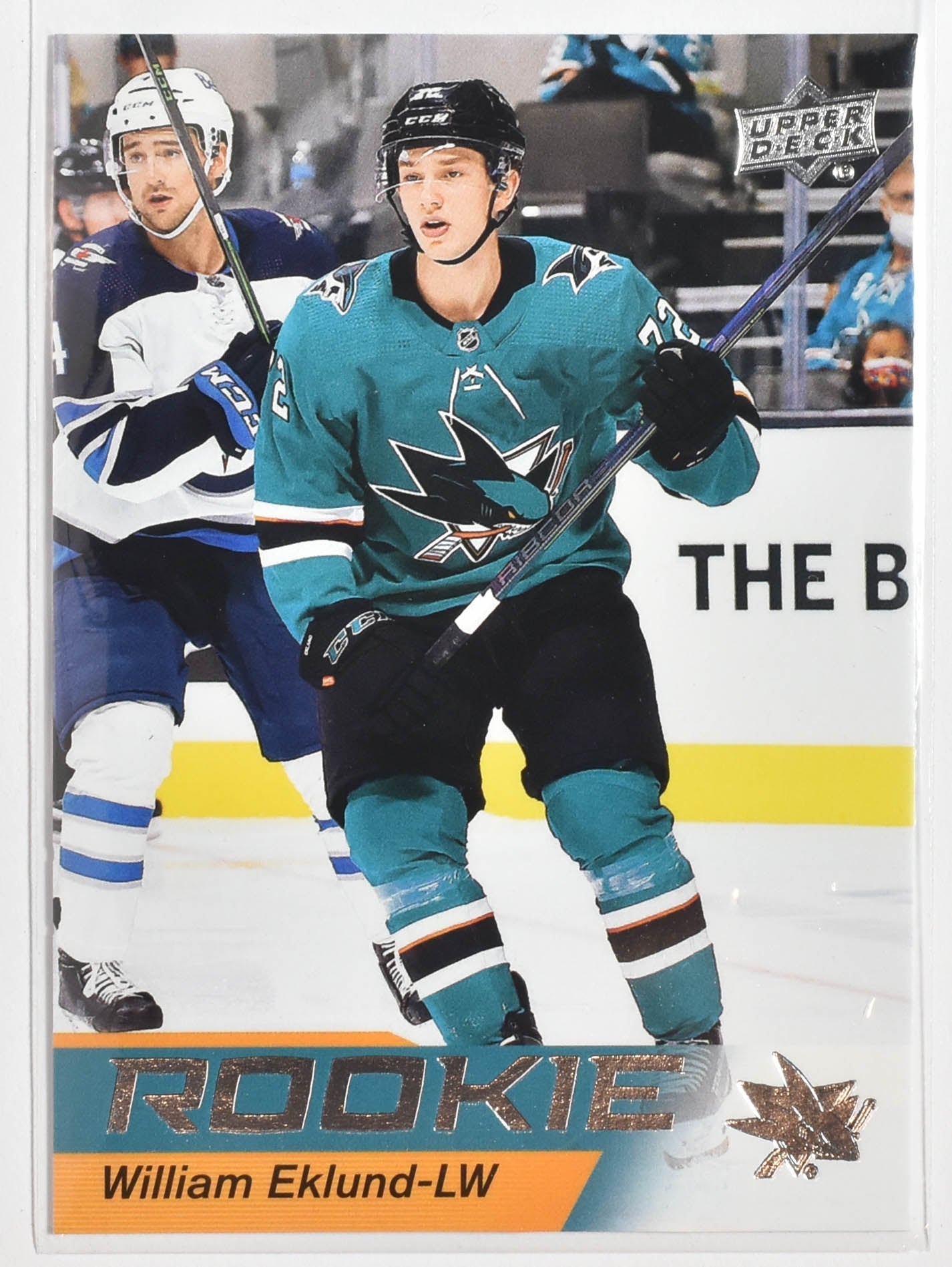 William Eklund 24 Sharks 2021-22 NHL Stars Rookies Box Set