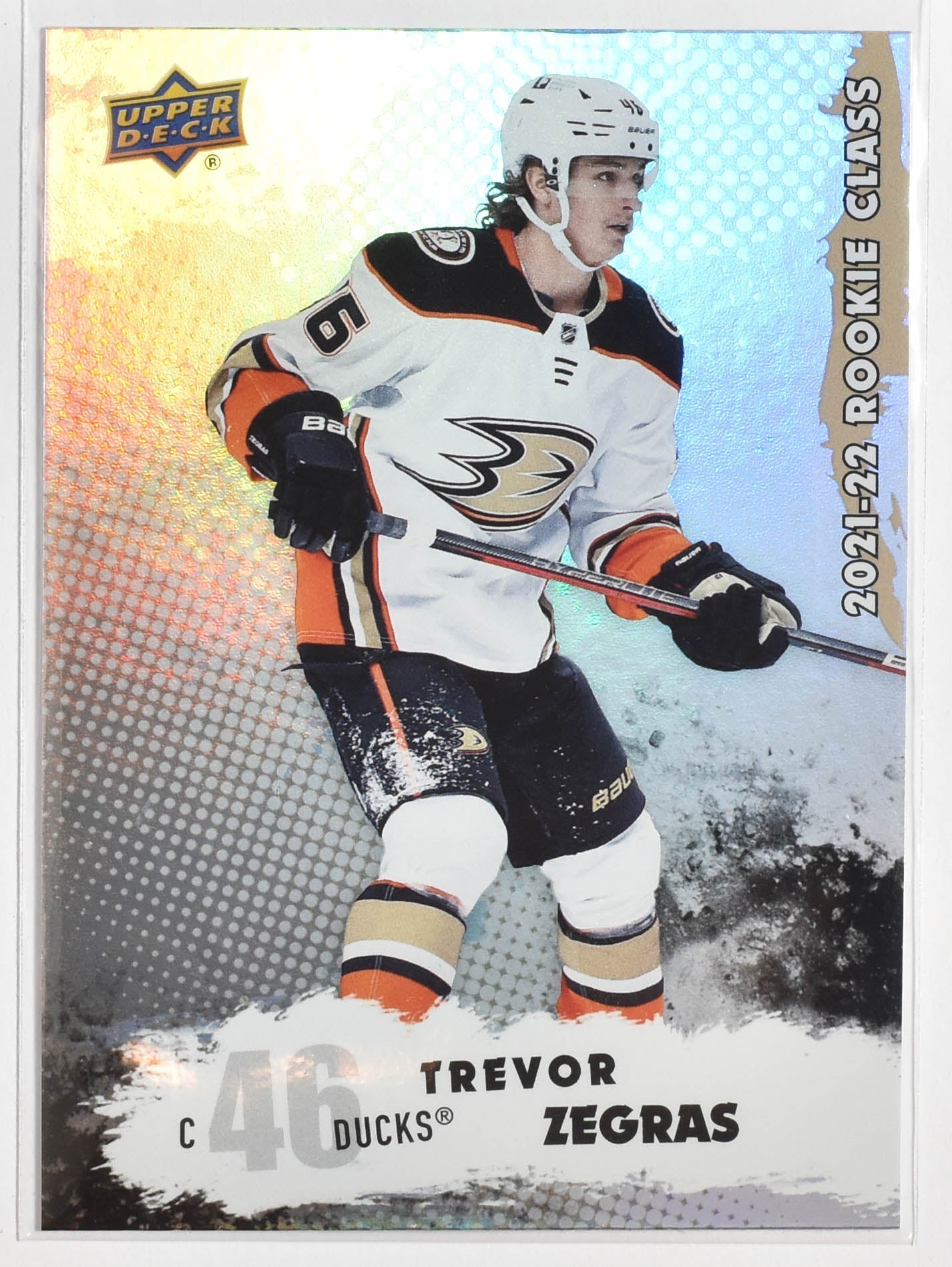 Trevor Zegras RC-3 Ducks Rookie Class Upper Deck 2021-2022 Series 1