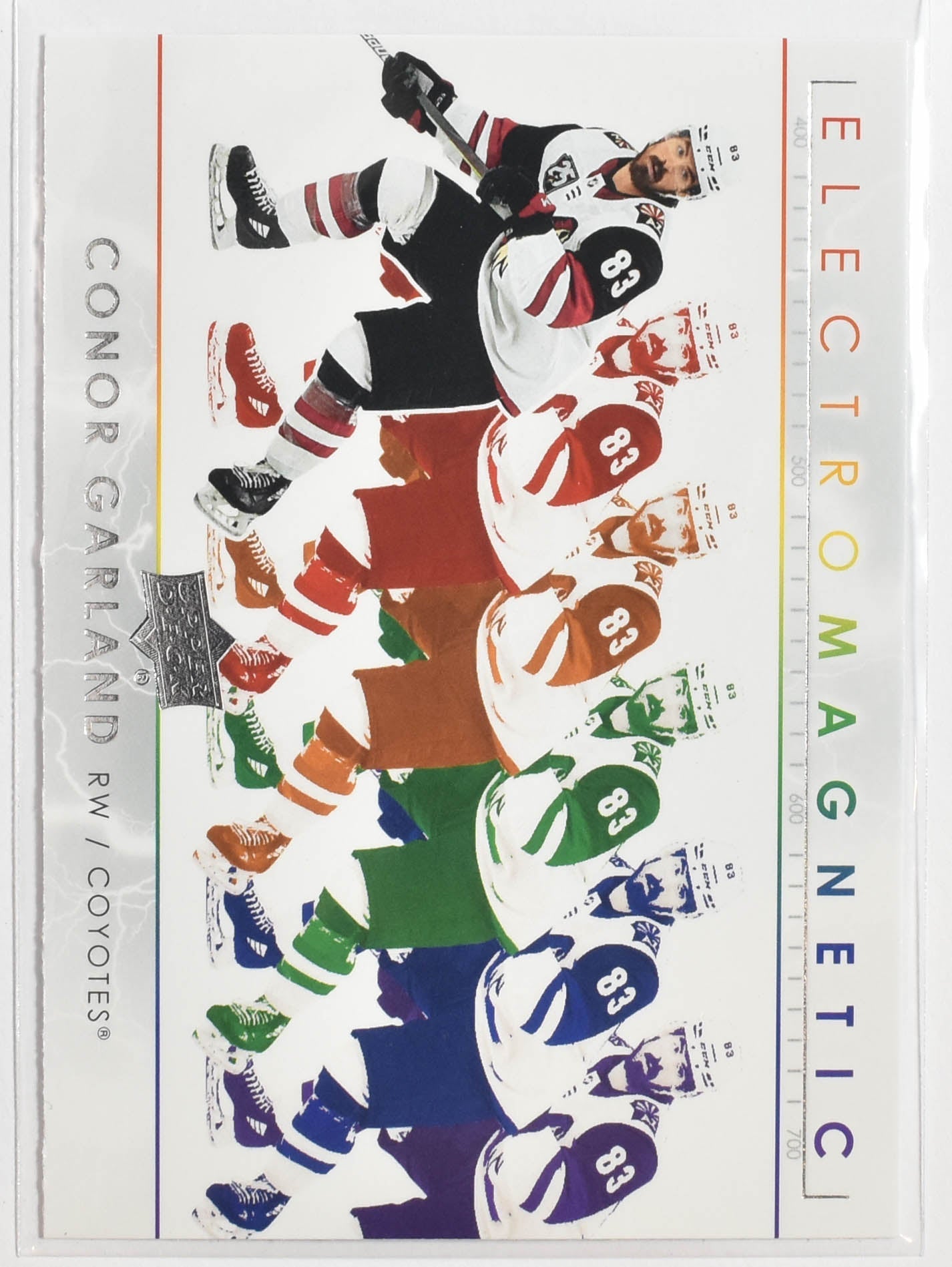 Conor Garland EM-19 Electromagnetic Coyotes Upper Deck 2021-2022 Series 1