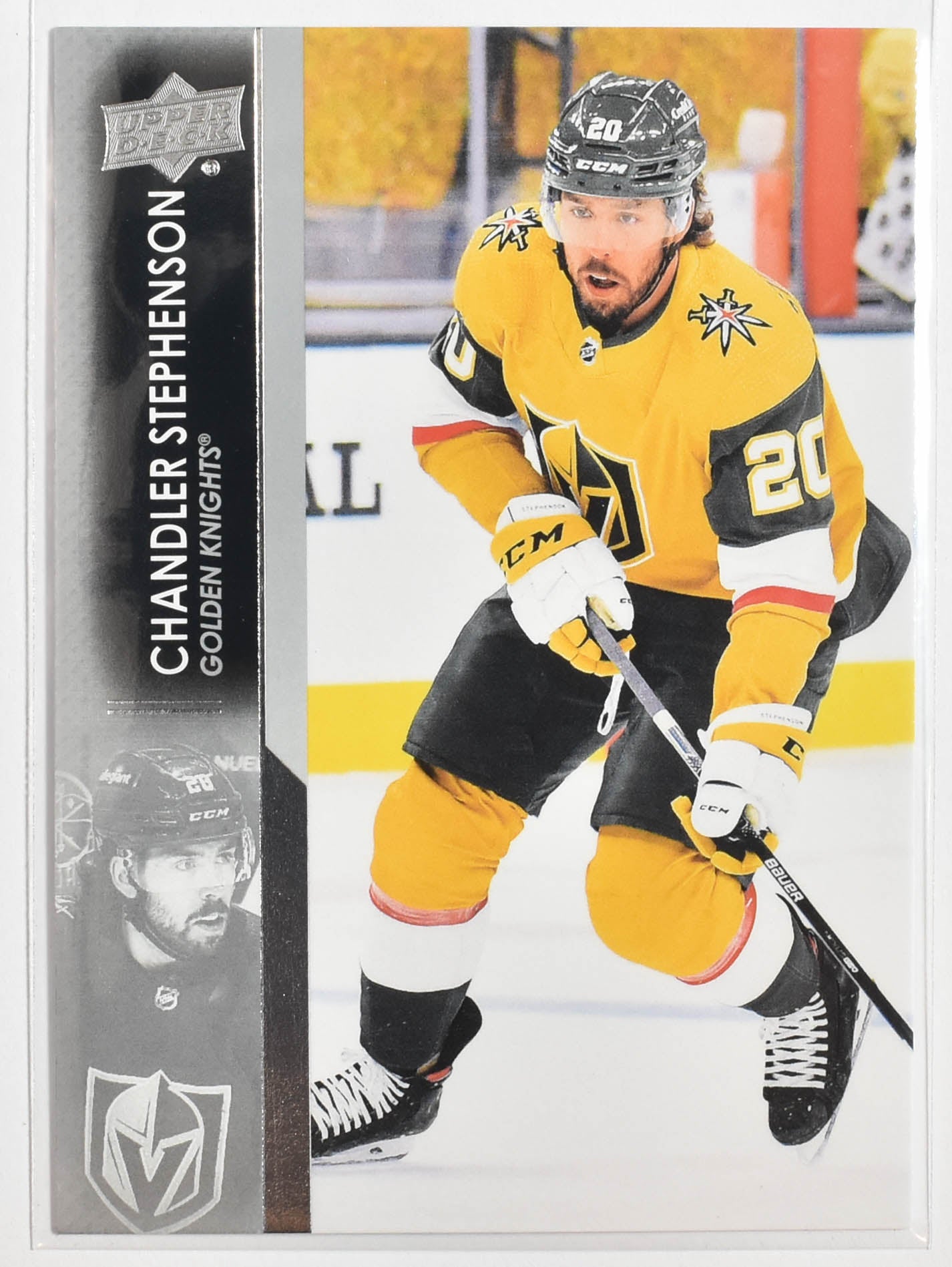 Chandler Stephenson 185 Golden Knights Upper Deck 2021-2022 Series 1
