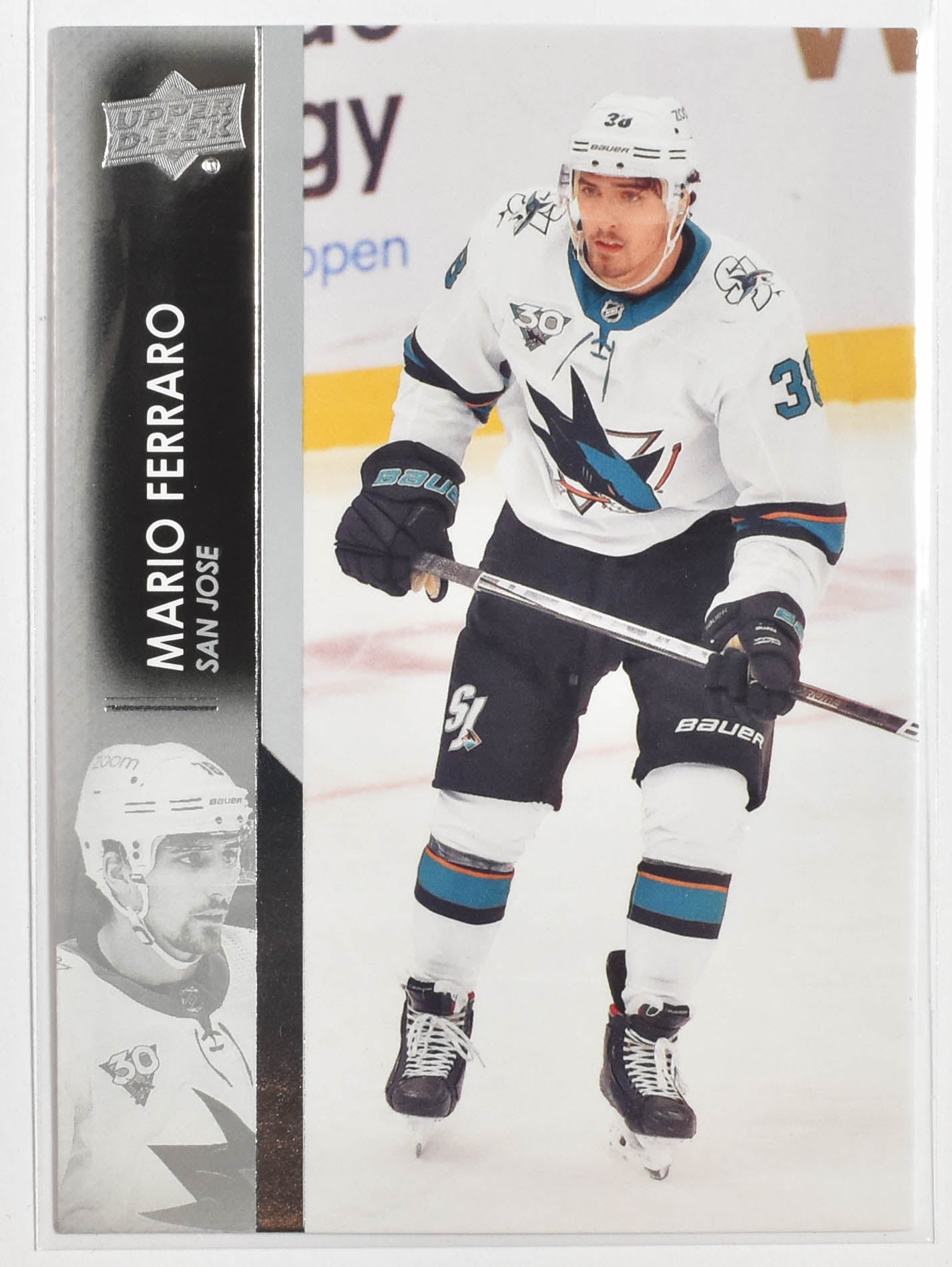 Mario Ferraro 148 Sharks Upper Deck 2021-2022 Series 1