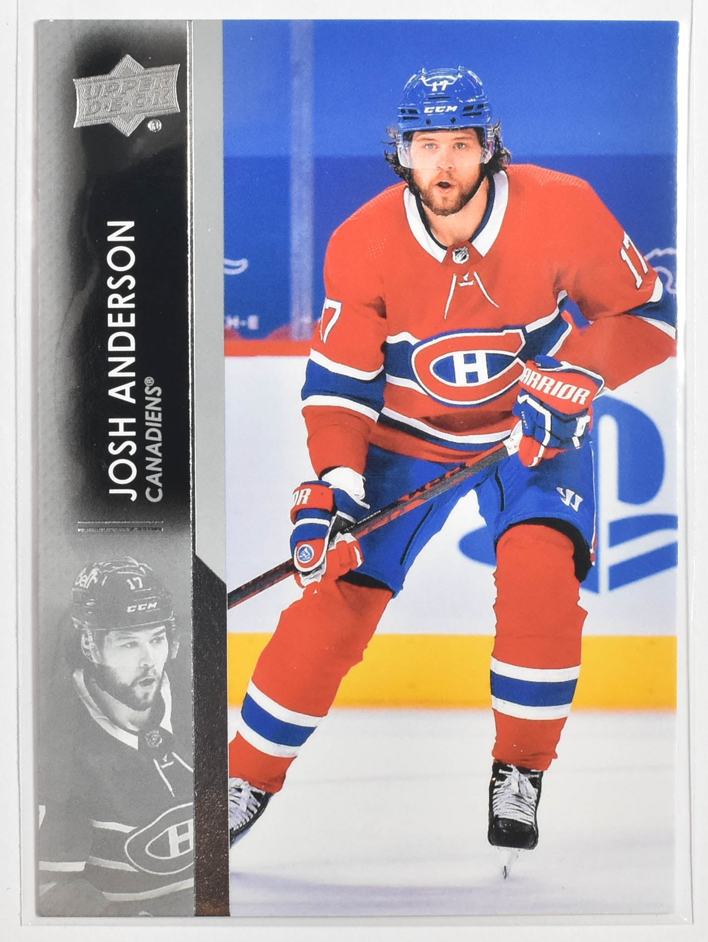 Josh Anderson 95 Canadiens Upper Deck 2021-2022 Series 1