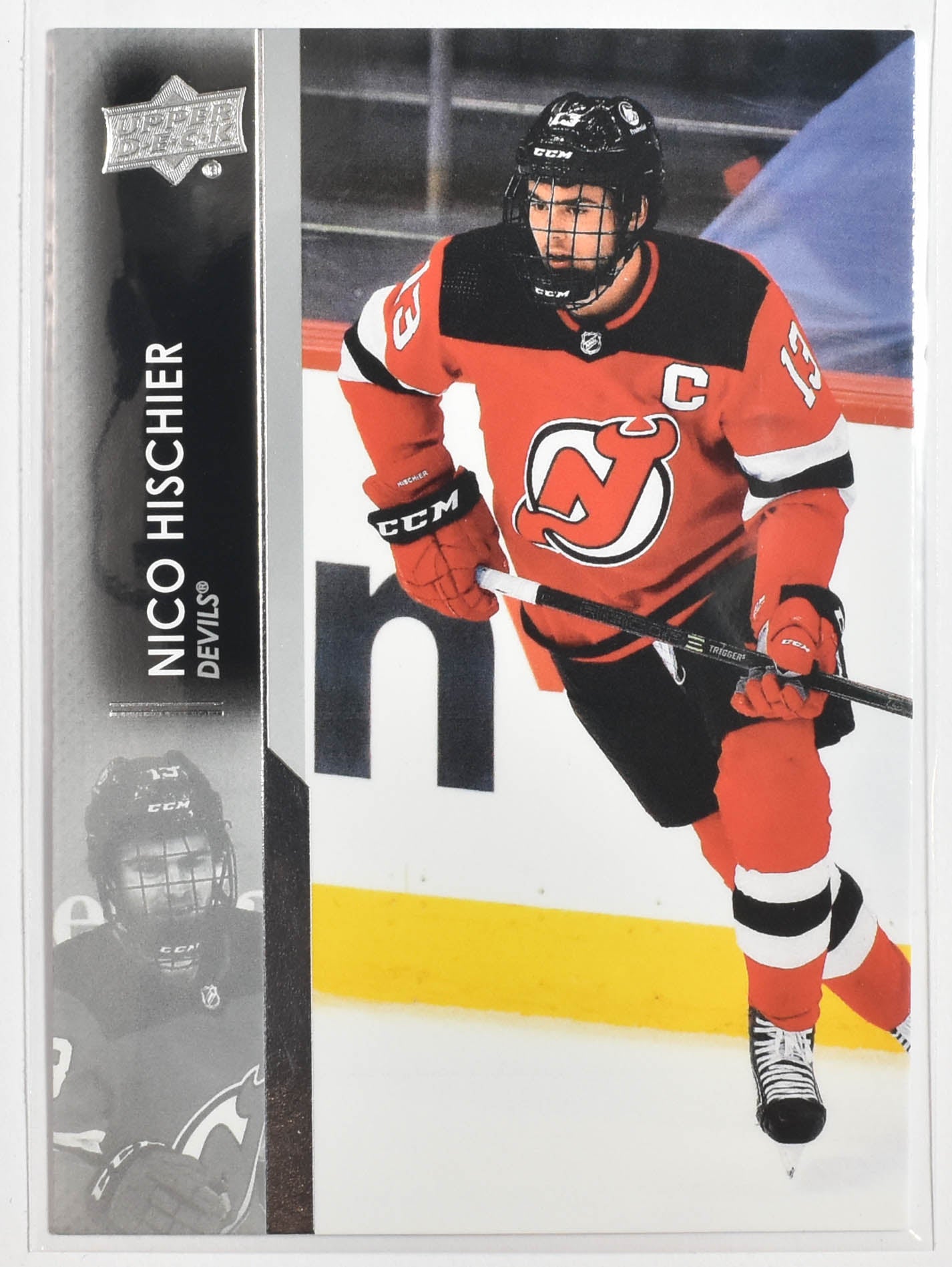 Nico Hischier 109 Devils Upper Deck 2021-2022 Series 1