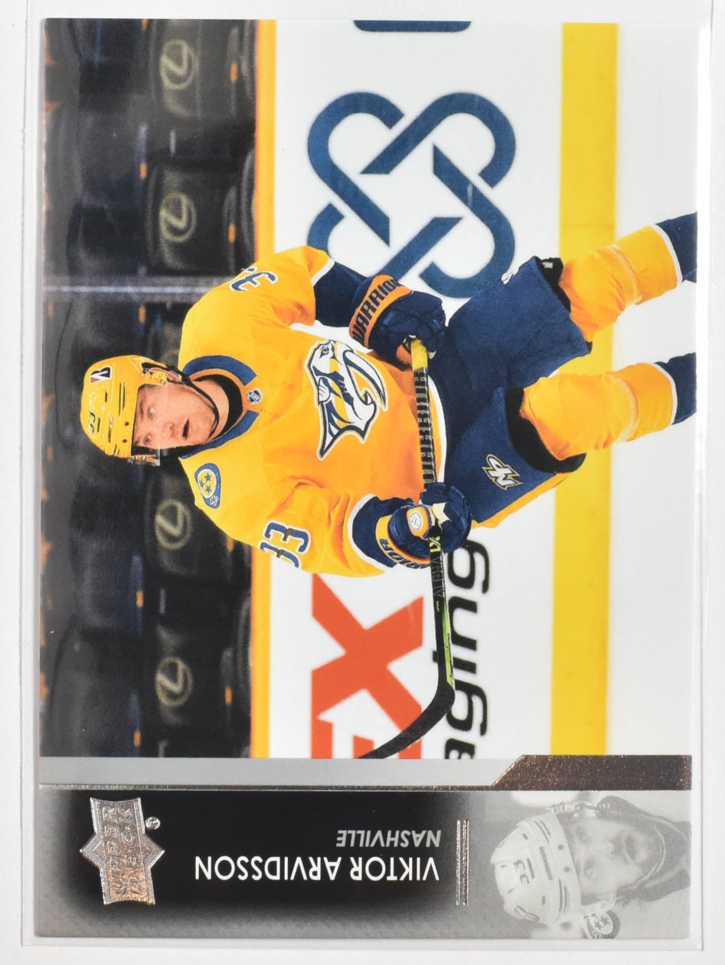 Viktor Arvidsson 101 Nashville Upper Deck 2021-2022 Series 1