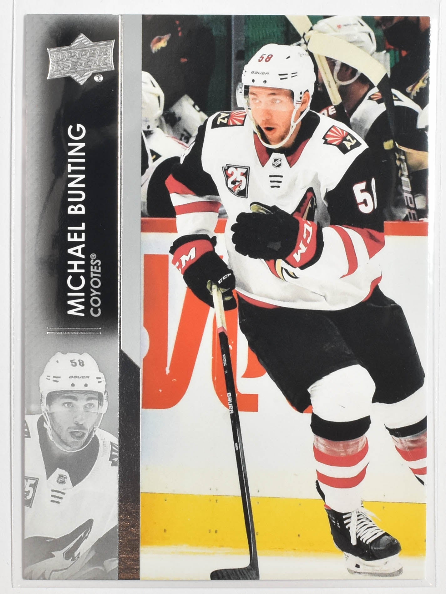 Michael Bunting 7 Coyotes Upper Deck 2021-2022 Series 1