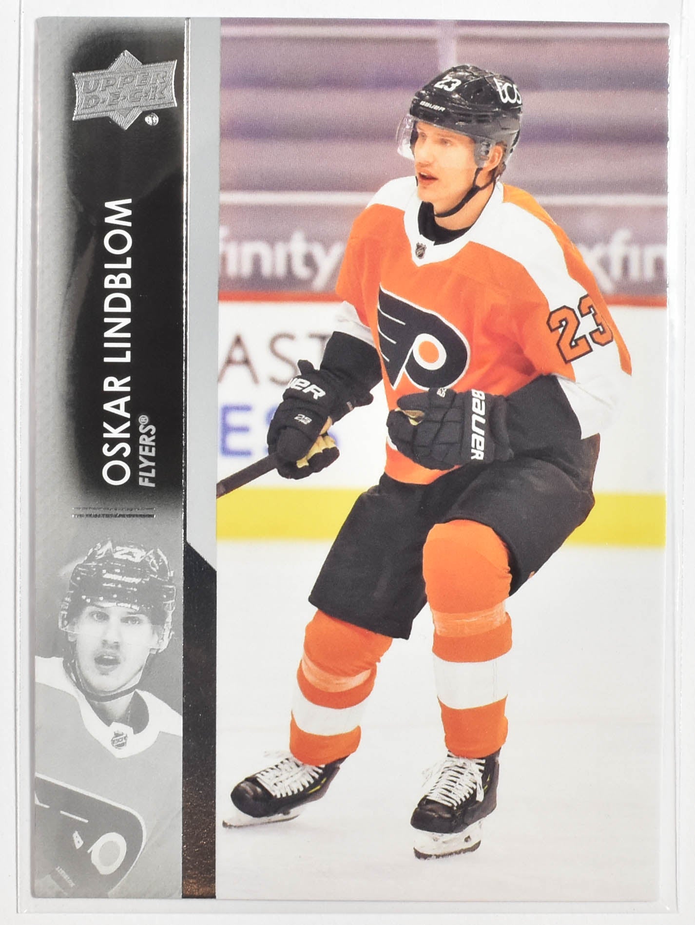 Oskar Lindblom 138 Flyers Upper Deck 2021-2022 Series 1