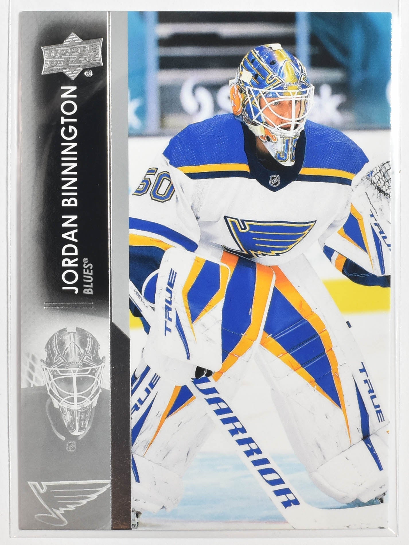 Jordan Binnington 153 St Louis Blues Upper Deck 2021-2022 Series 1