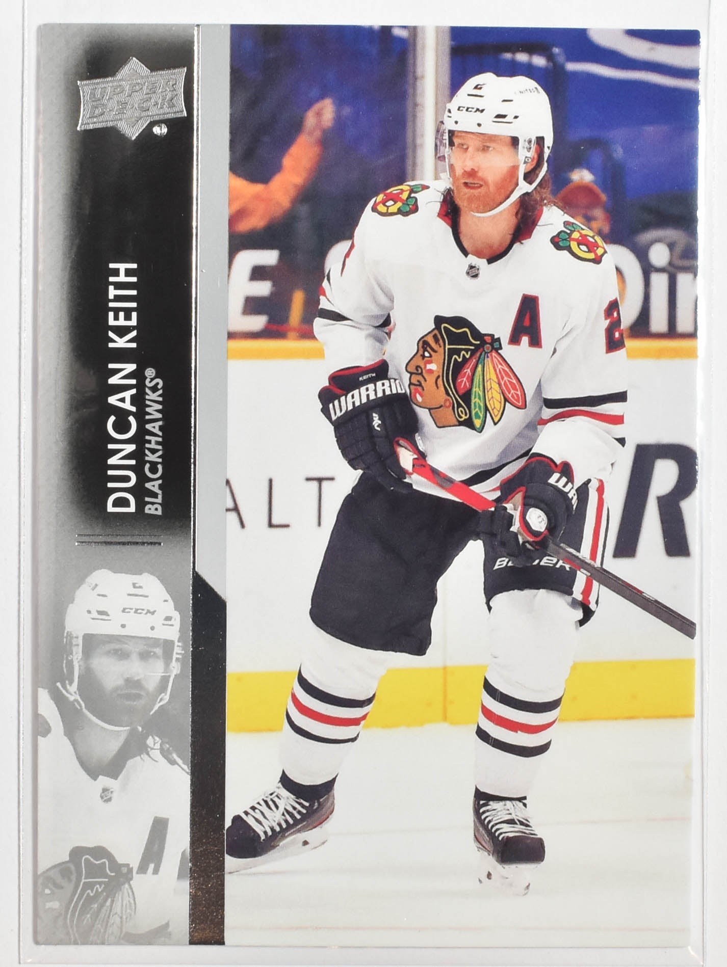 Duncan Keith 40 Chicago Black Hawks Upper Deck 2021-2022 Series 1
