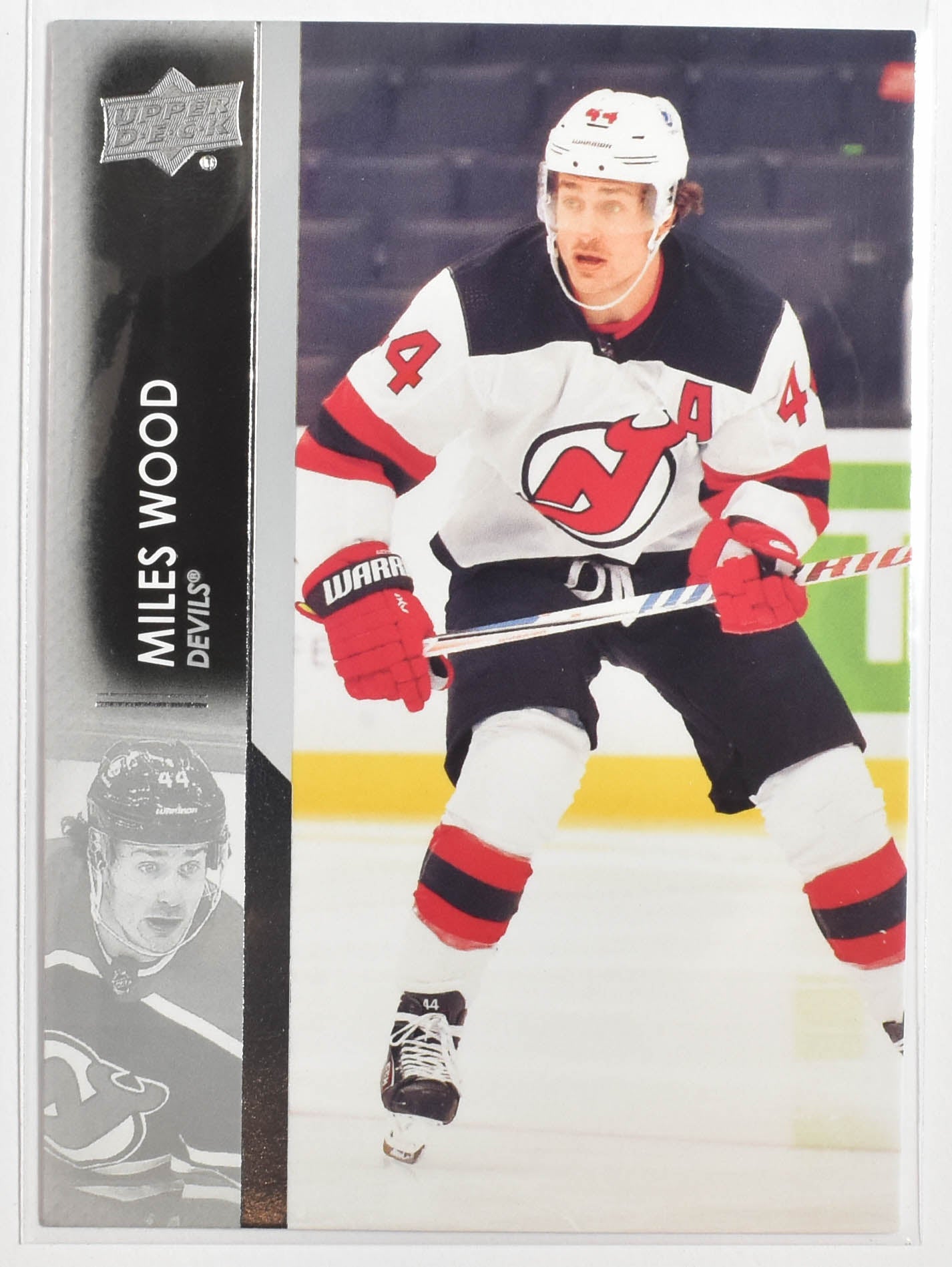 Miles Wood 112 New Jersey Devils Upper Deck 2021-2022 Series 1