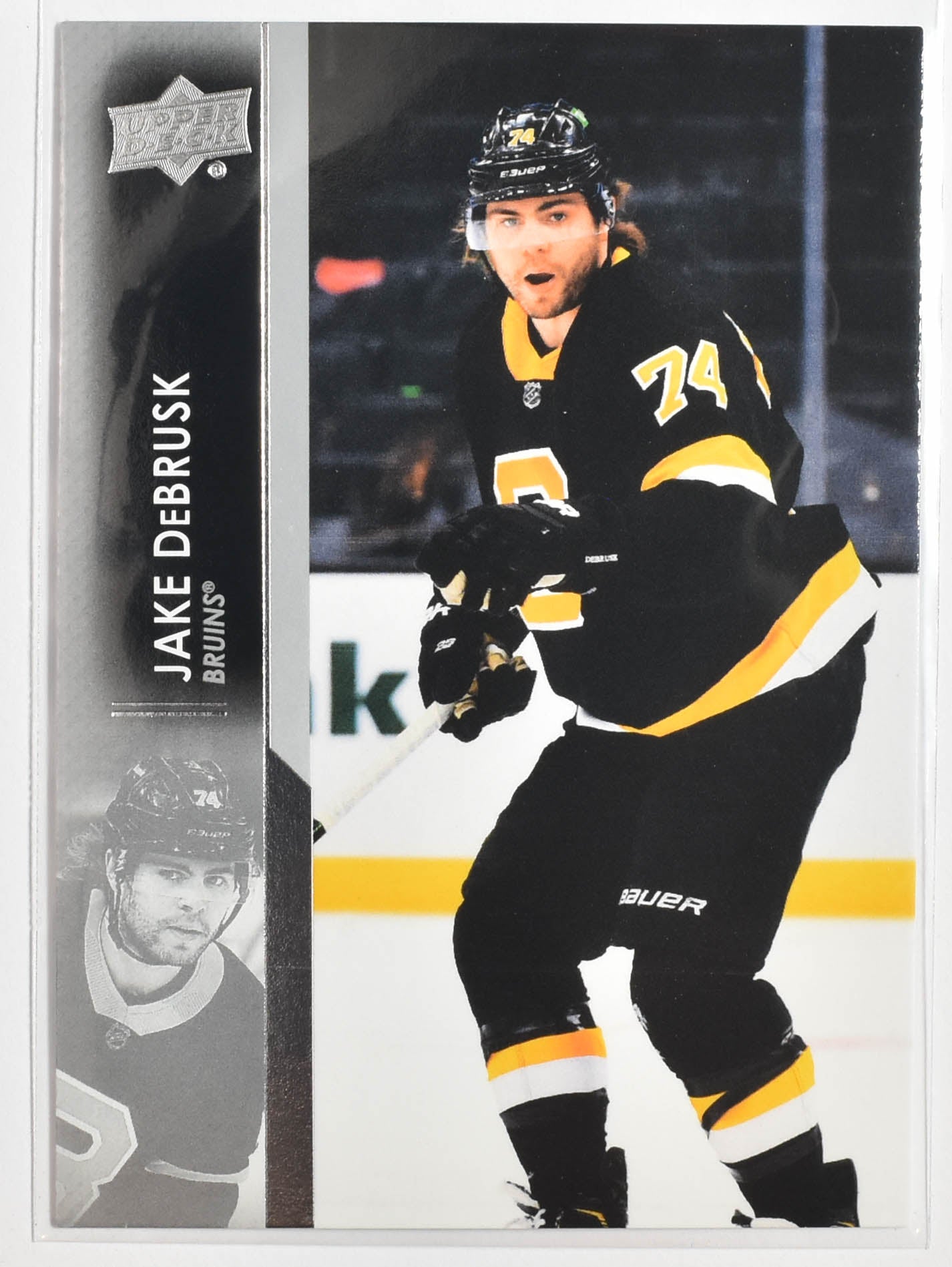 Jake DeBrusk 15 Boston Upper Deck 2021-2022 Series 1
