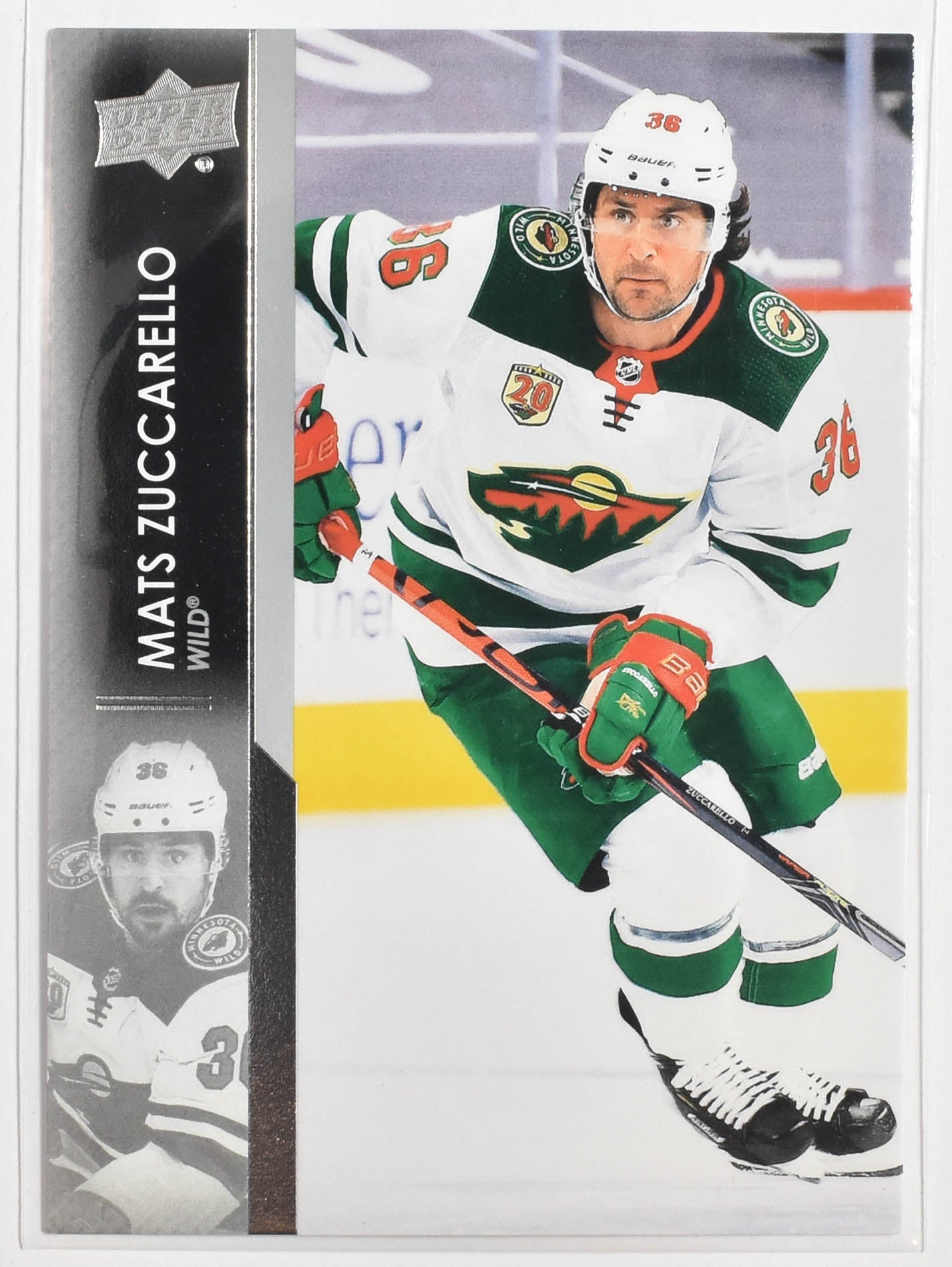 Mats Zuccarello 93 Wild Upper Deck 2021-2022 Series 1