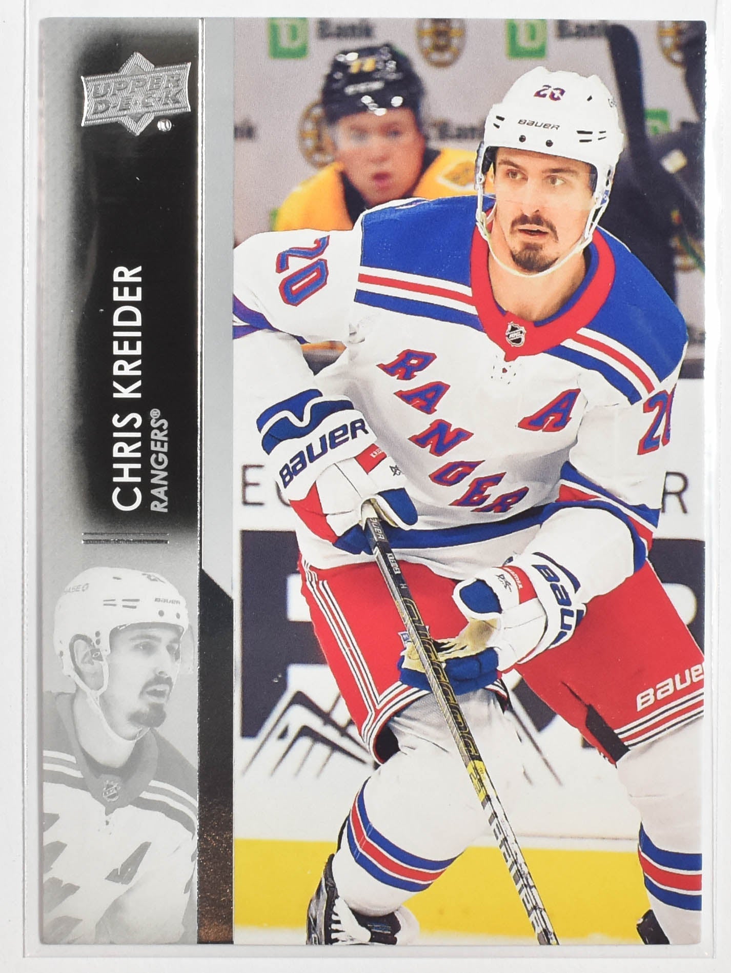 Chris Kreider 122 Rangers Upper Deck 2021-2022 Series 1