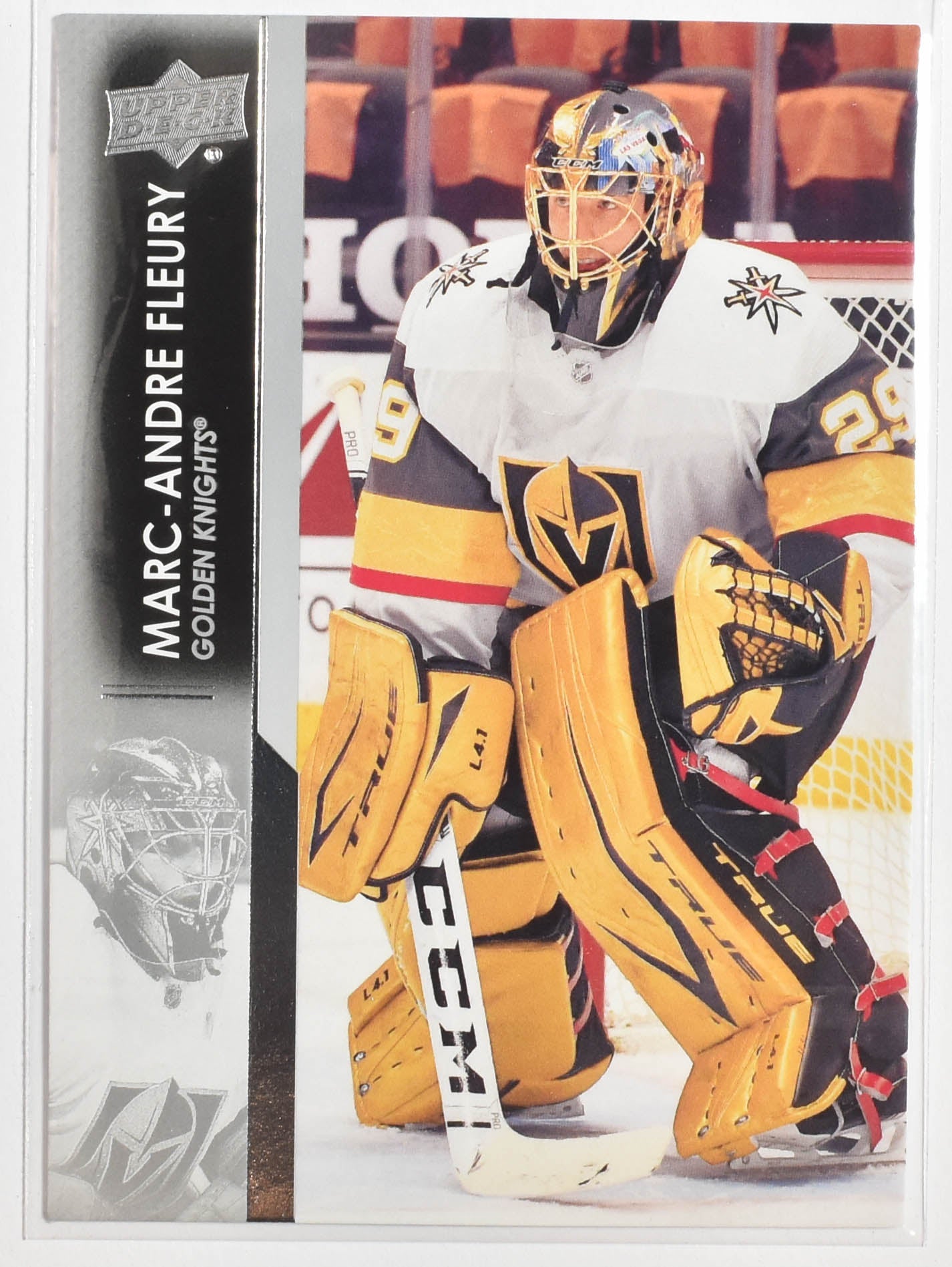 Marc Andre Fleury 180 Upper Deck 2021-2022 Series 1 Golden Knights