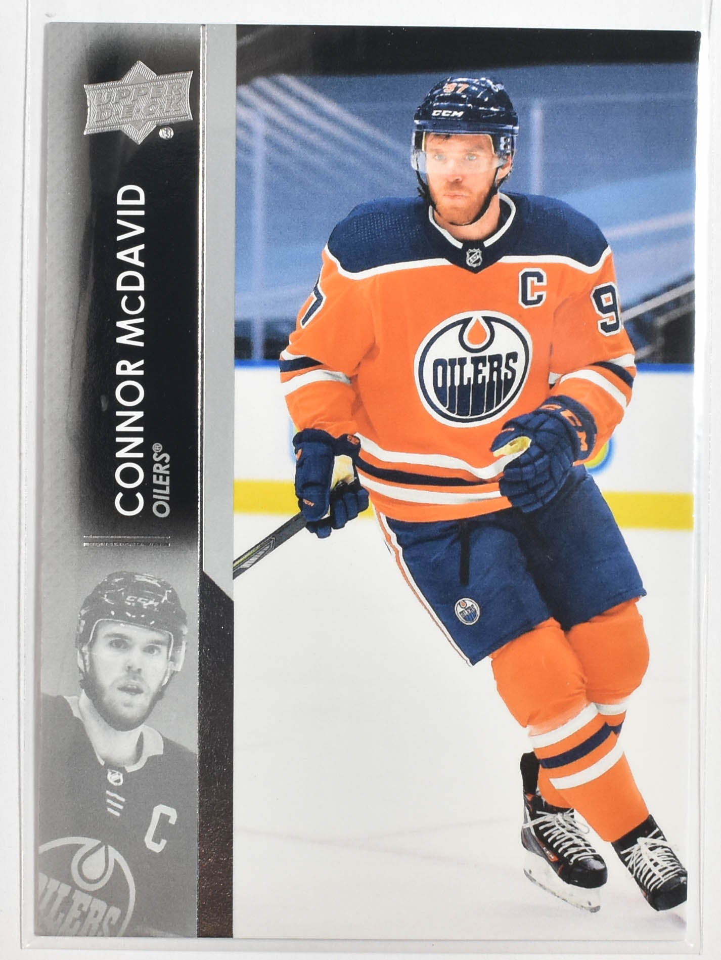 Connor McDavid 73 Oilers Upper Deck 2021-2022 Series 1