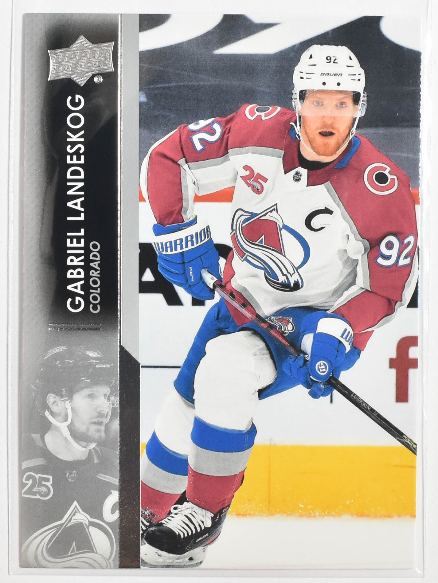 Gabriel Landeskog 49 Colorado Upper Deck 2021-2022 Series 1