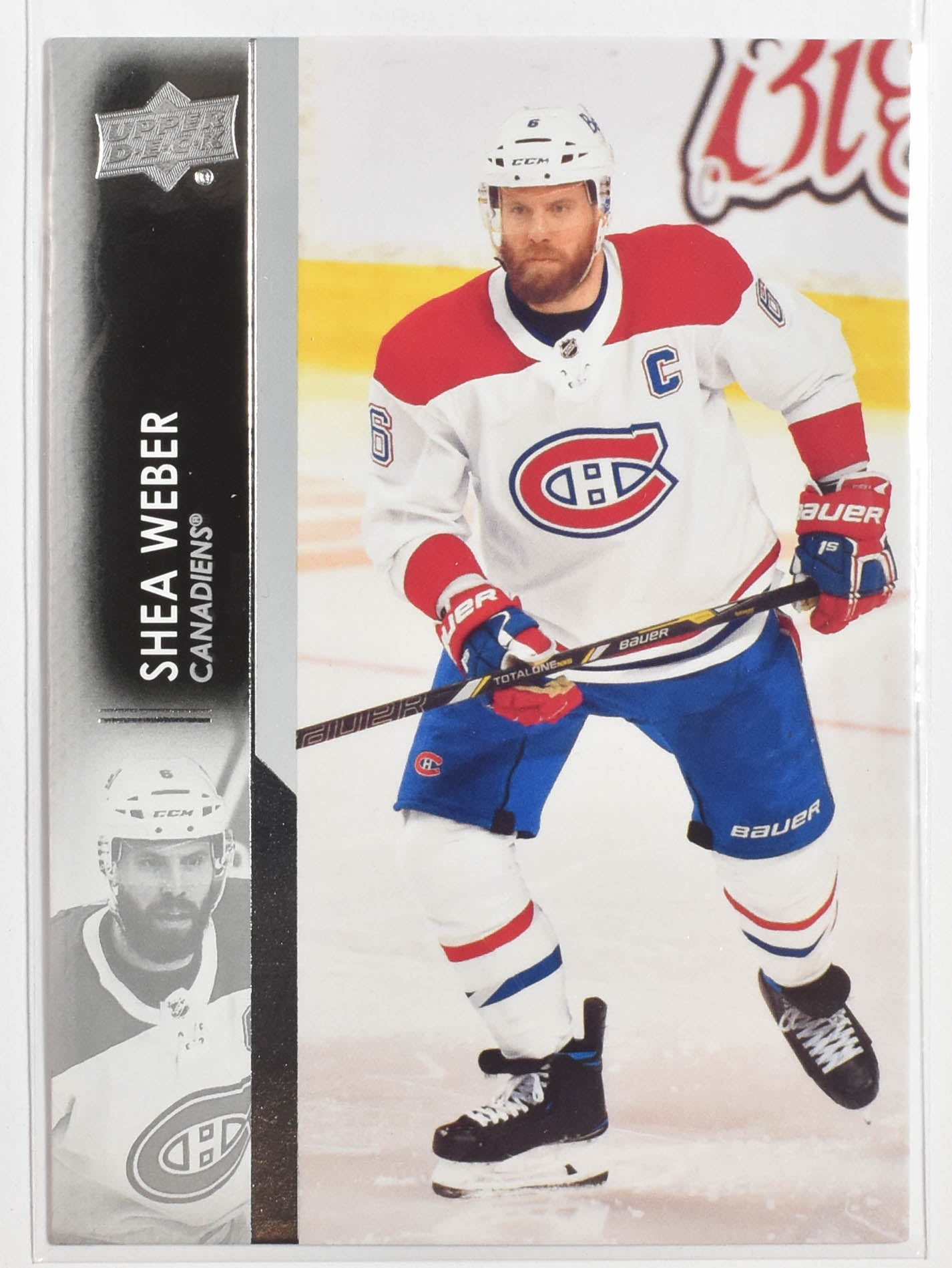 Shea Weber 100 Canadiens Upper Deck 2021-2022 Series 1