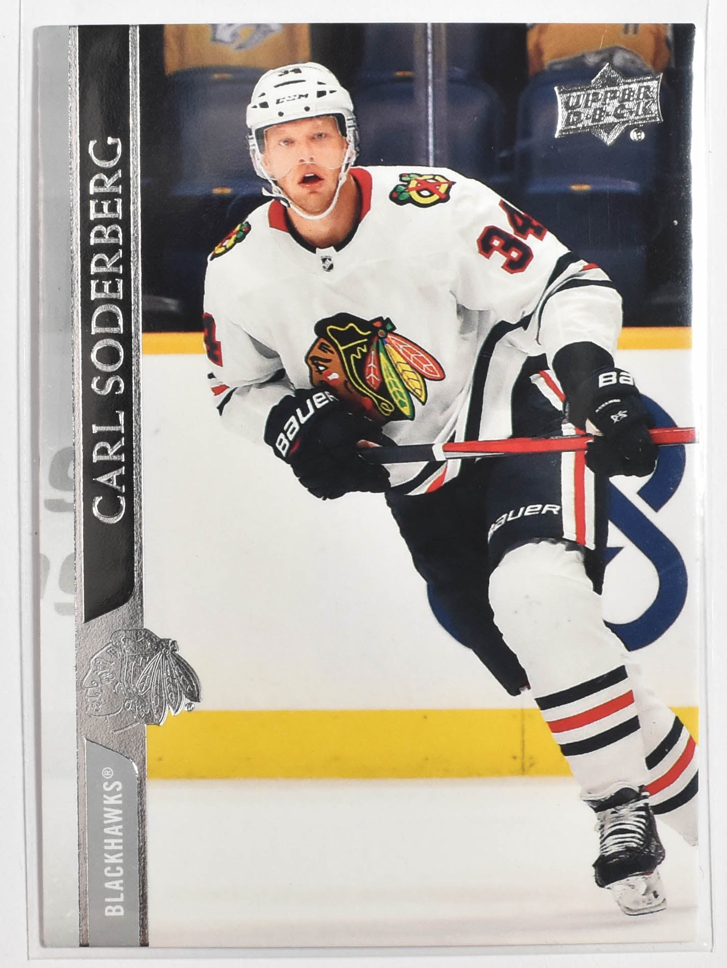 Carl Soderberg 528 Blackhawks NHL Hockey Card