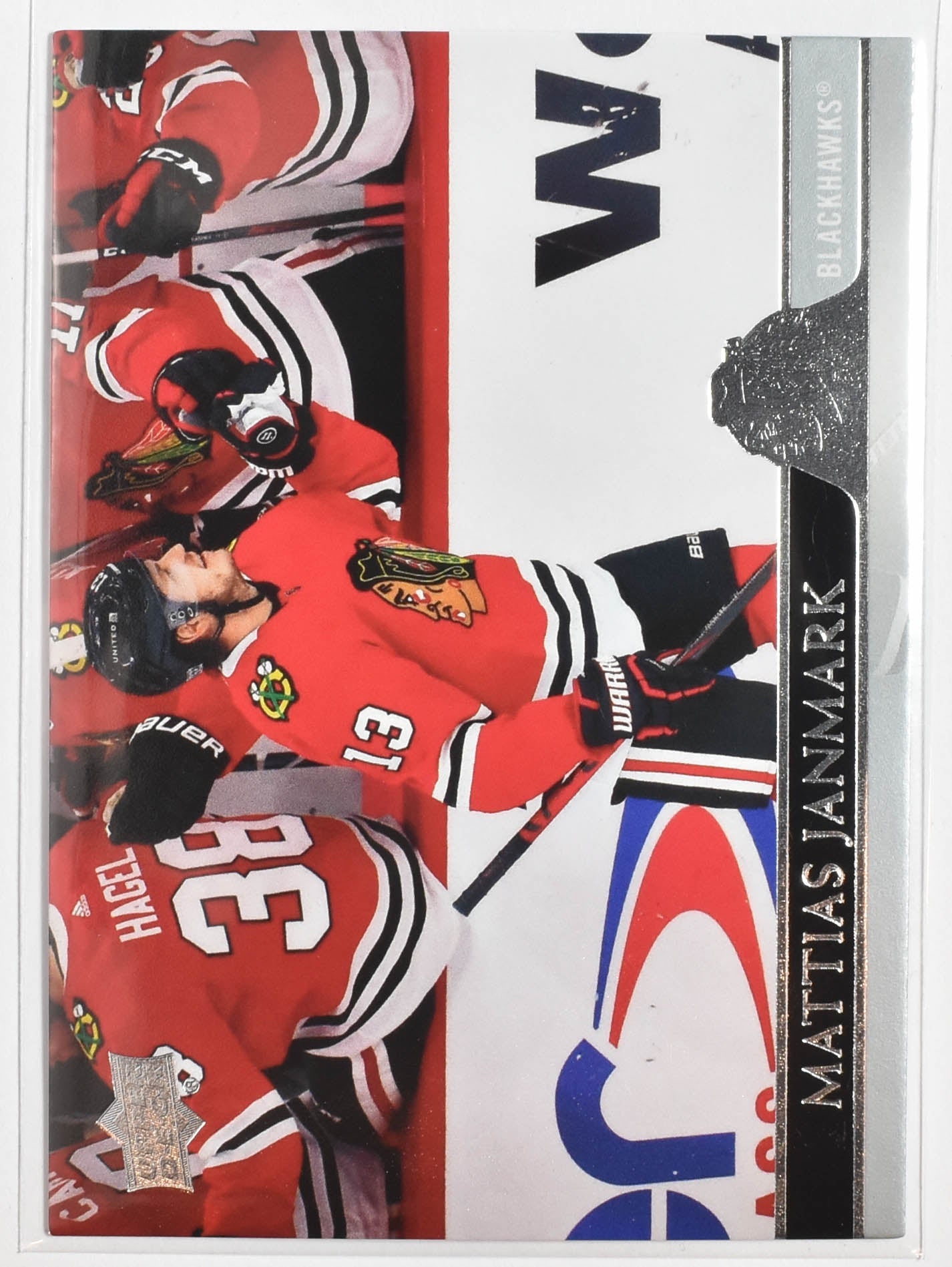 Mattias Janmark 526 Blackhawks NHL Hockey Card