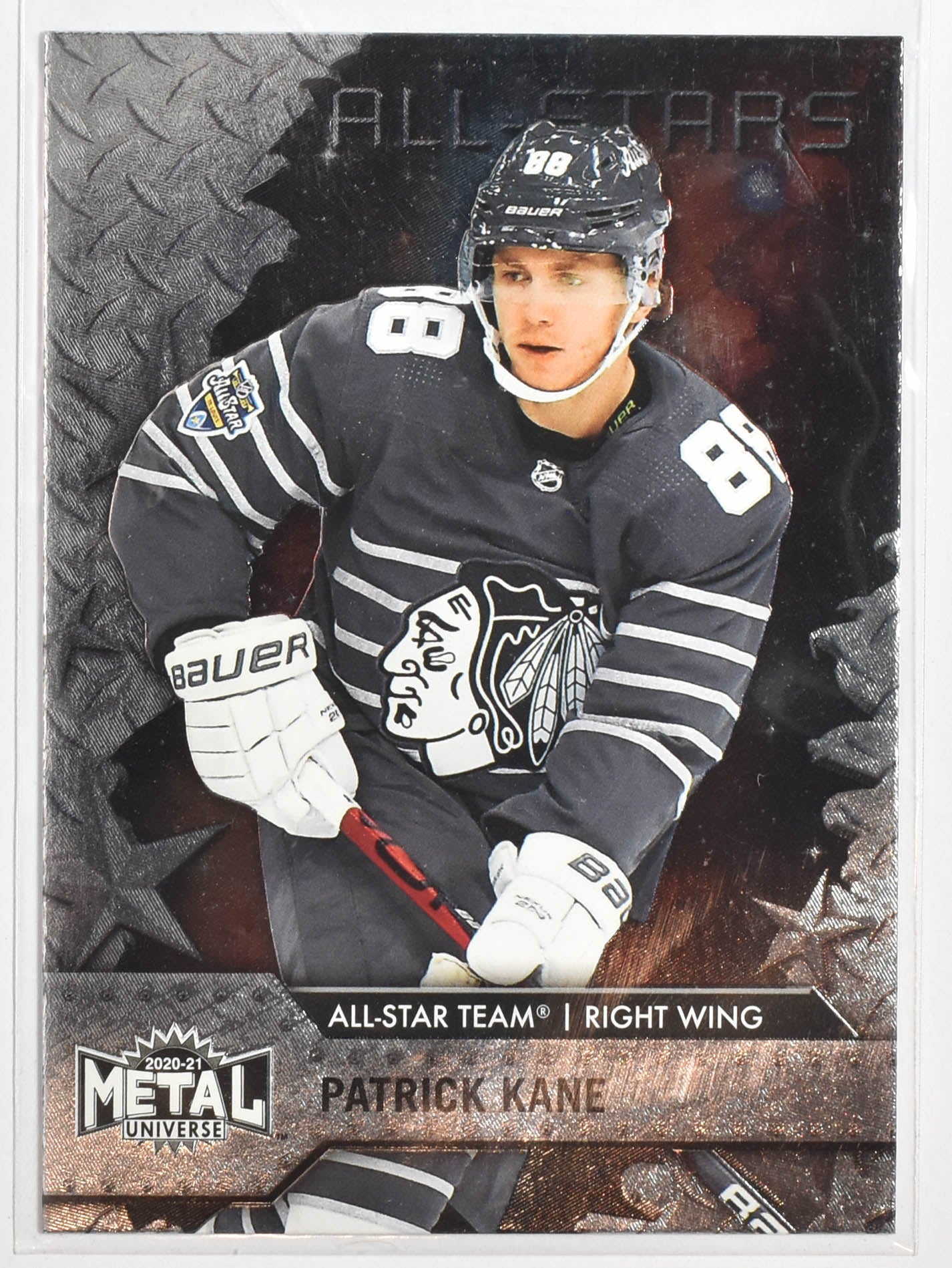 Patrick Kane 160 All Stars Metal Universe Skybox Blackhawks