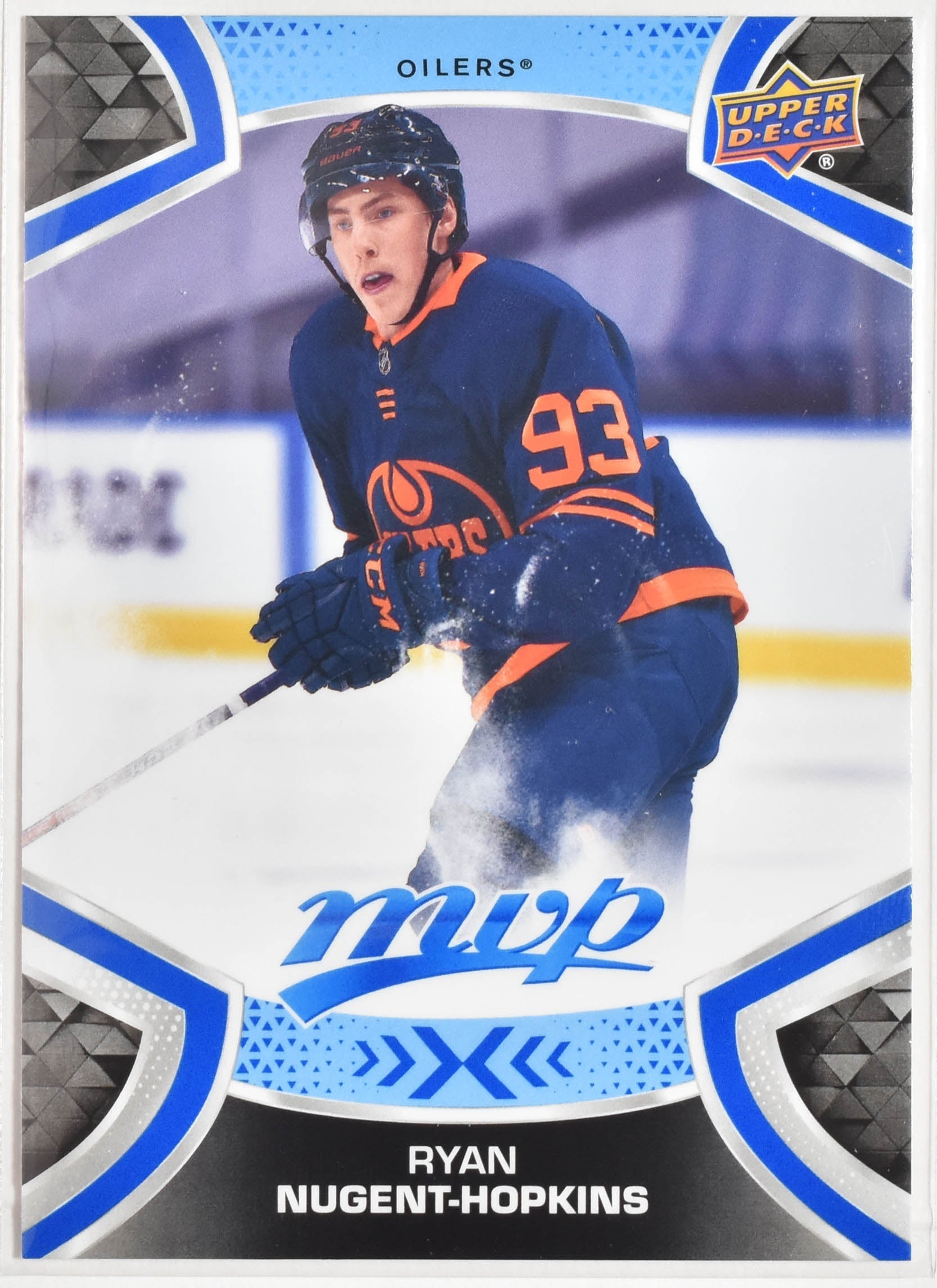 Ryan Nugent Hopkins 193 Edmonton Oilers MVP Upper Deck 2021 Hockey