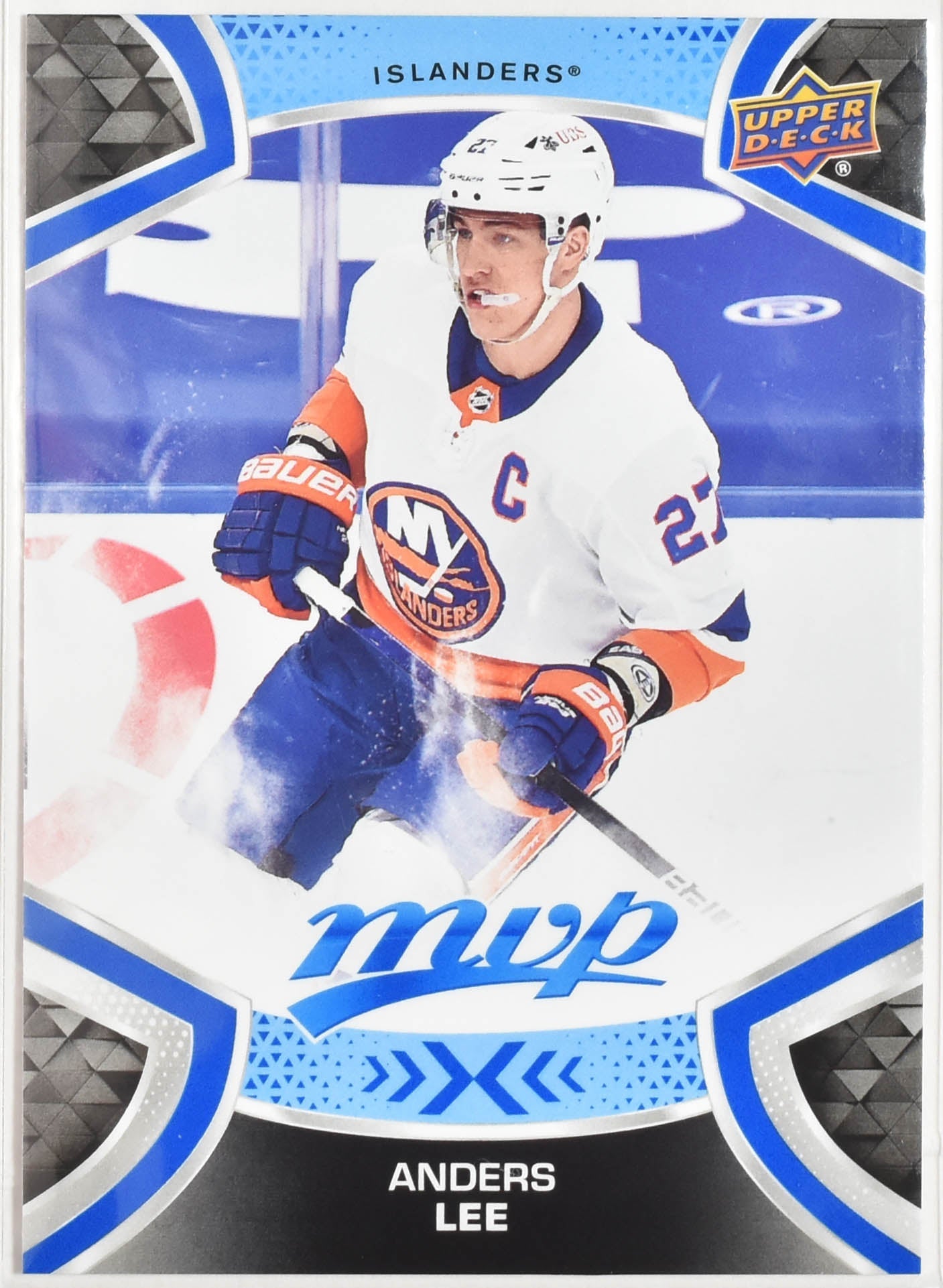 Anders Lee 175 New York Islanders MVP NHL Hockey Card Upper Deck 2021-2022