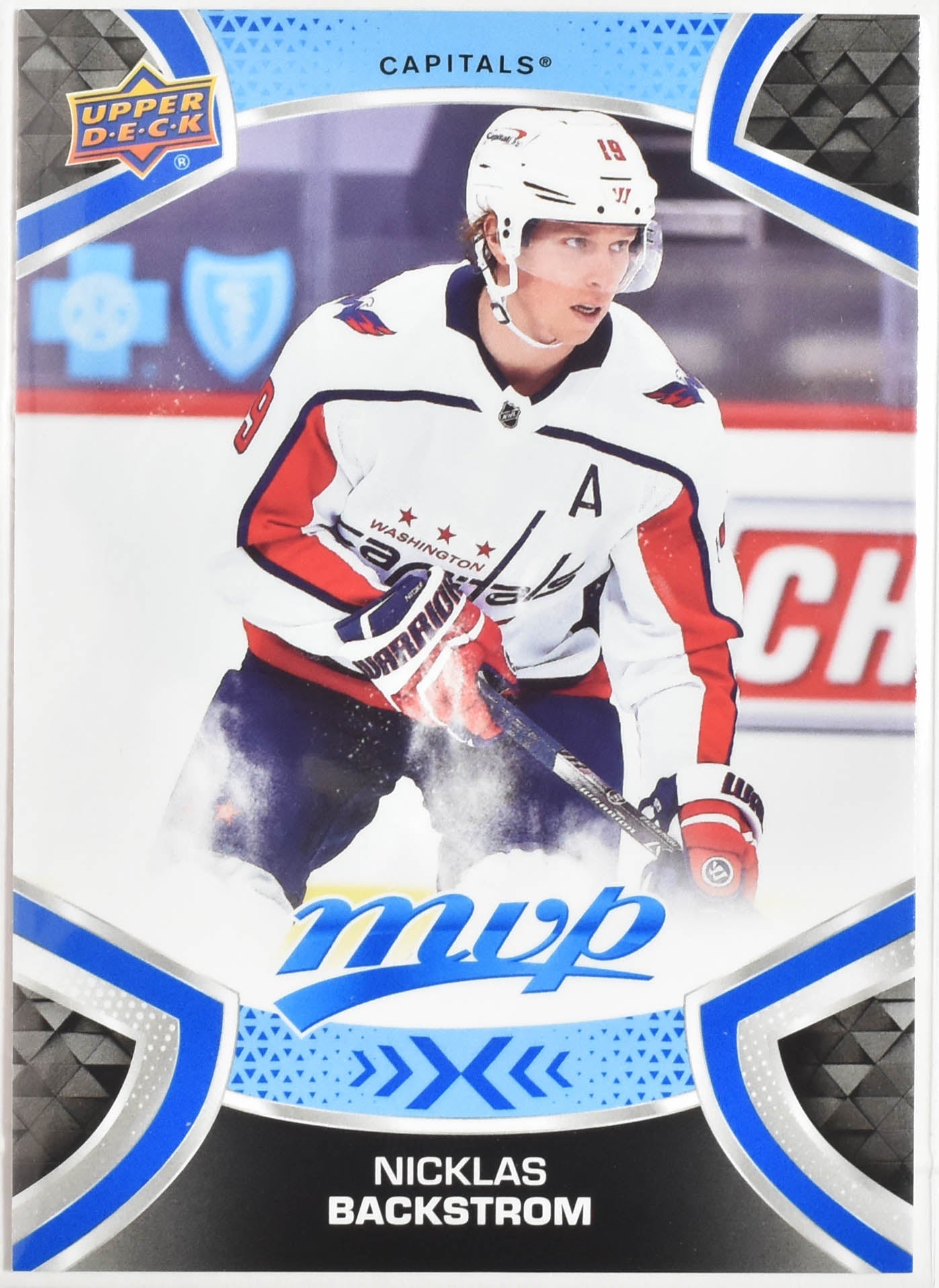 Nicklas Backstorm 119 Capitals MVP NHL Hockey Card Upper Deck 2021-2022