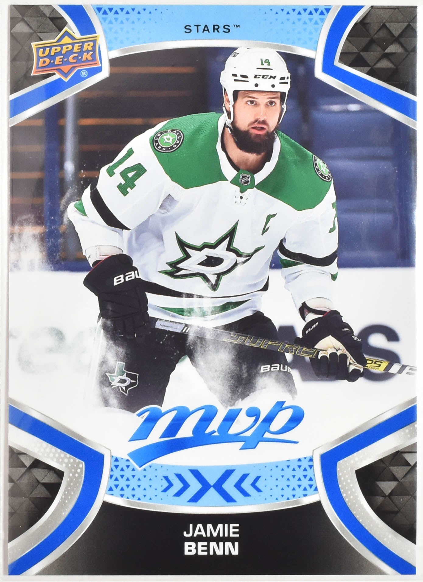 Jamie Benn 114 Dallas Stars MVP Upper Deck 2021 Hockey