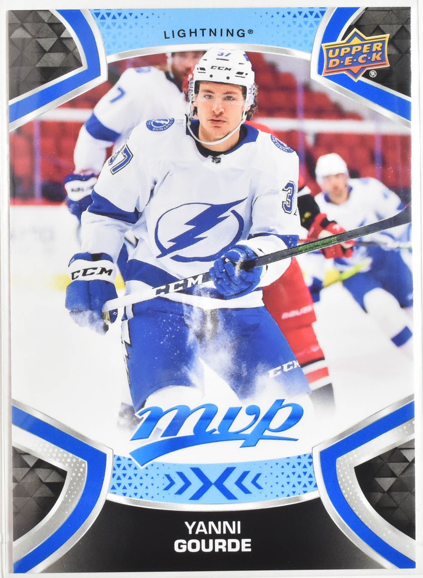 Yanni Gourde 110 Tampa Bay Lightening MVP Upper Deck 2021 Hockey