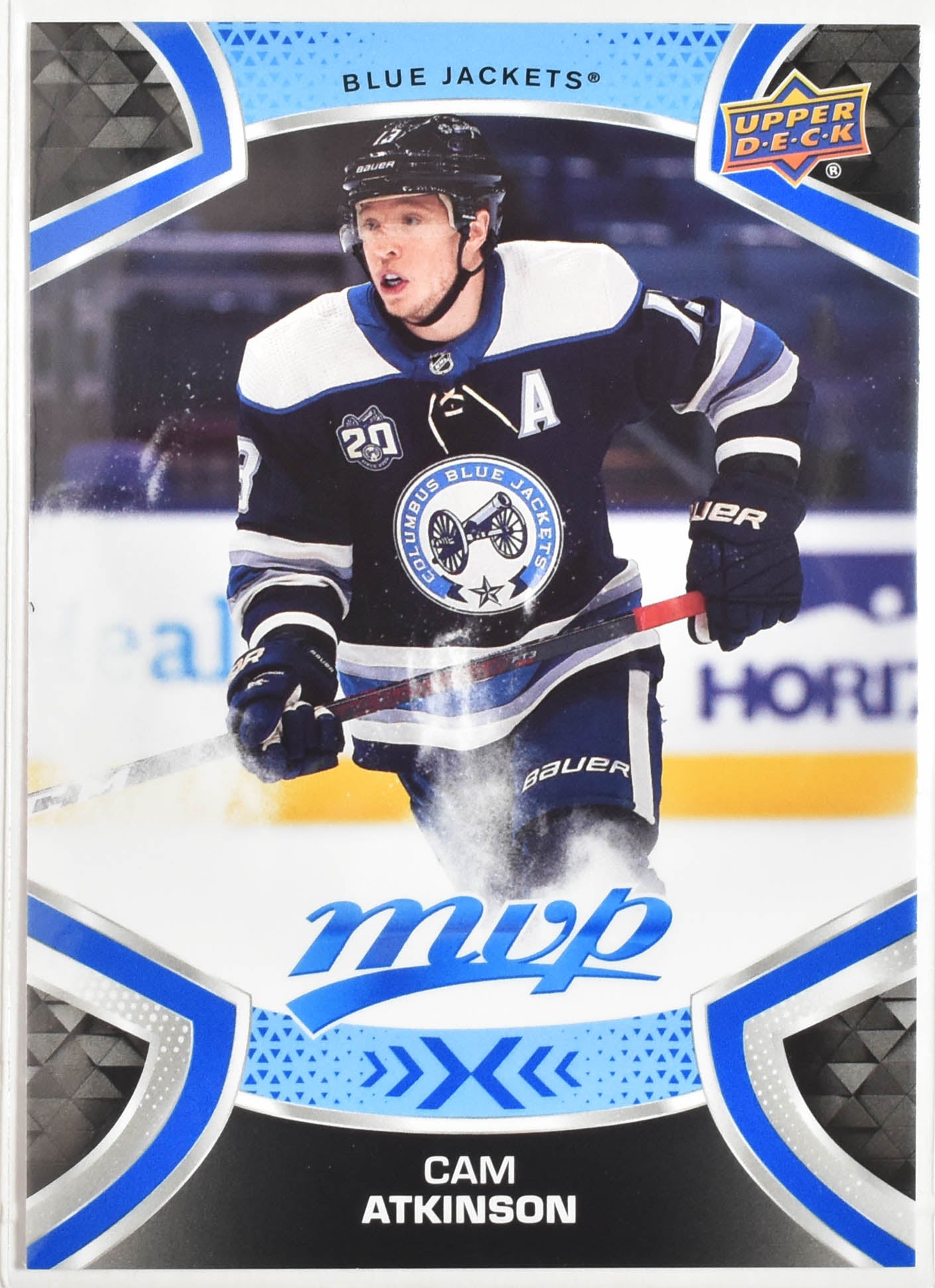 Cam Atkinson 103 Columbus Blue Jacket MVP Upper Deck 2021 Hockey