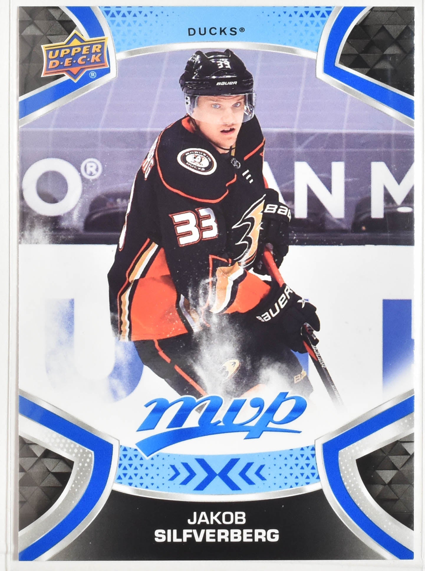 Jakob Silfverberg 133 Ducks MVP Upper Deck 2021 Hockey