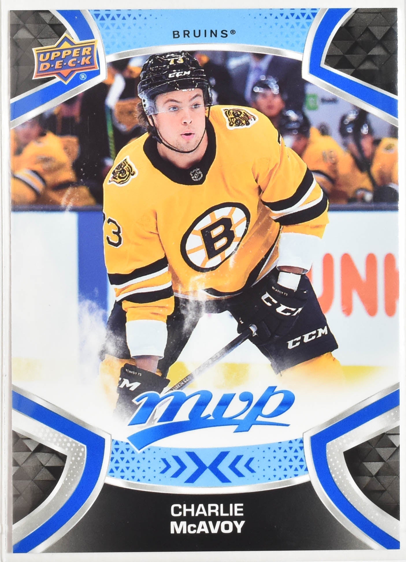 Charlie McAvoy 173 Boston Bruins MVP Upper Deck 2021 Hockey