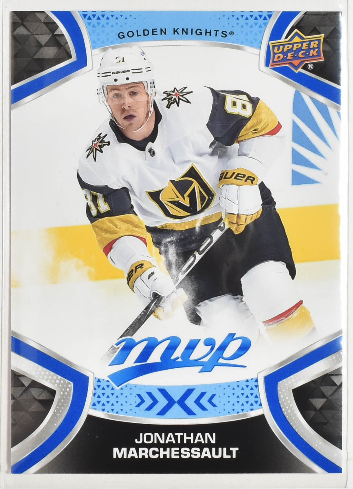 Jonathan Marchessault 161 Golden Knights MVP Upper Deck 2021 Hockey